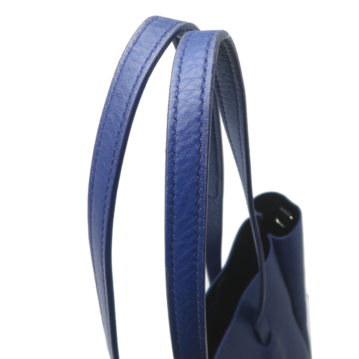 Balenciaga Blue Leather Tote Bag (Pre-Owned)