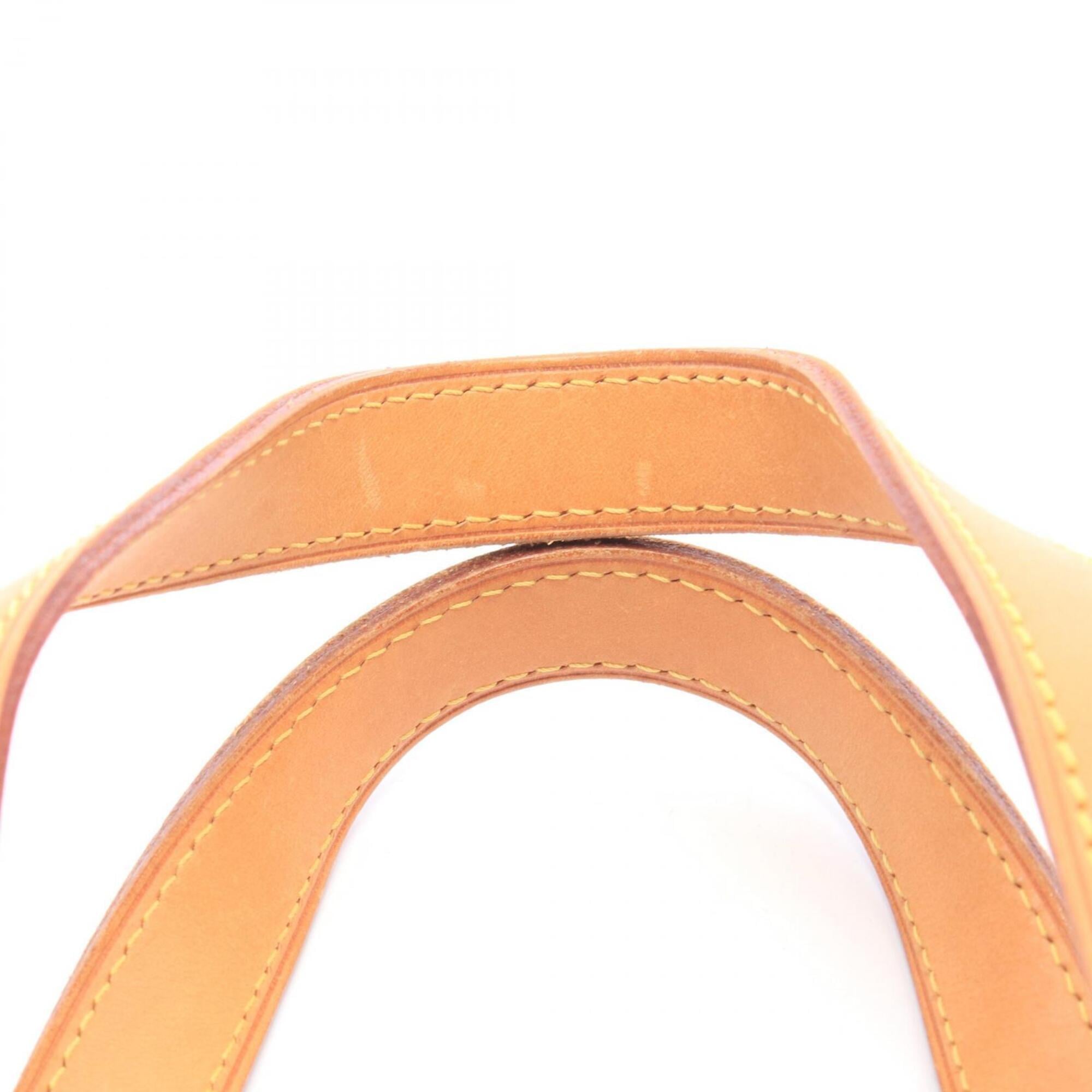 Louis Vuitton Brown Coated Canvas Pvc Leather Handbag (Pre-Owned)