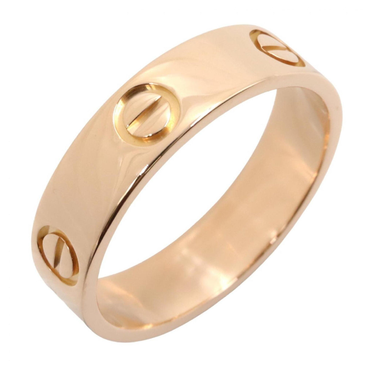 Cartier Gold Pink Gold (18K) Band Ring (Pre-Owned)