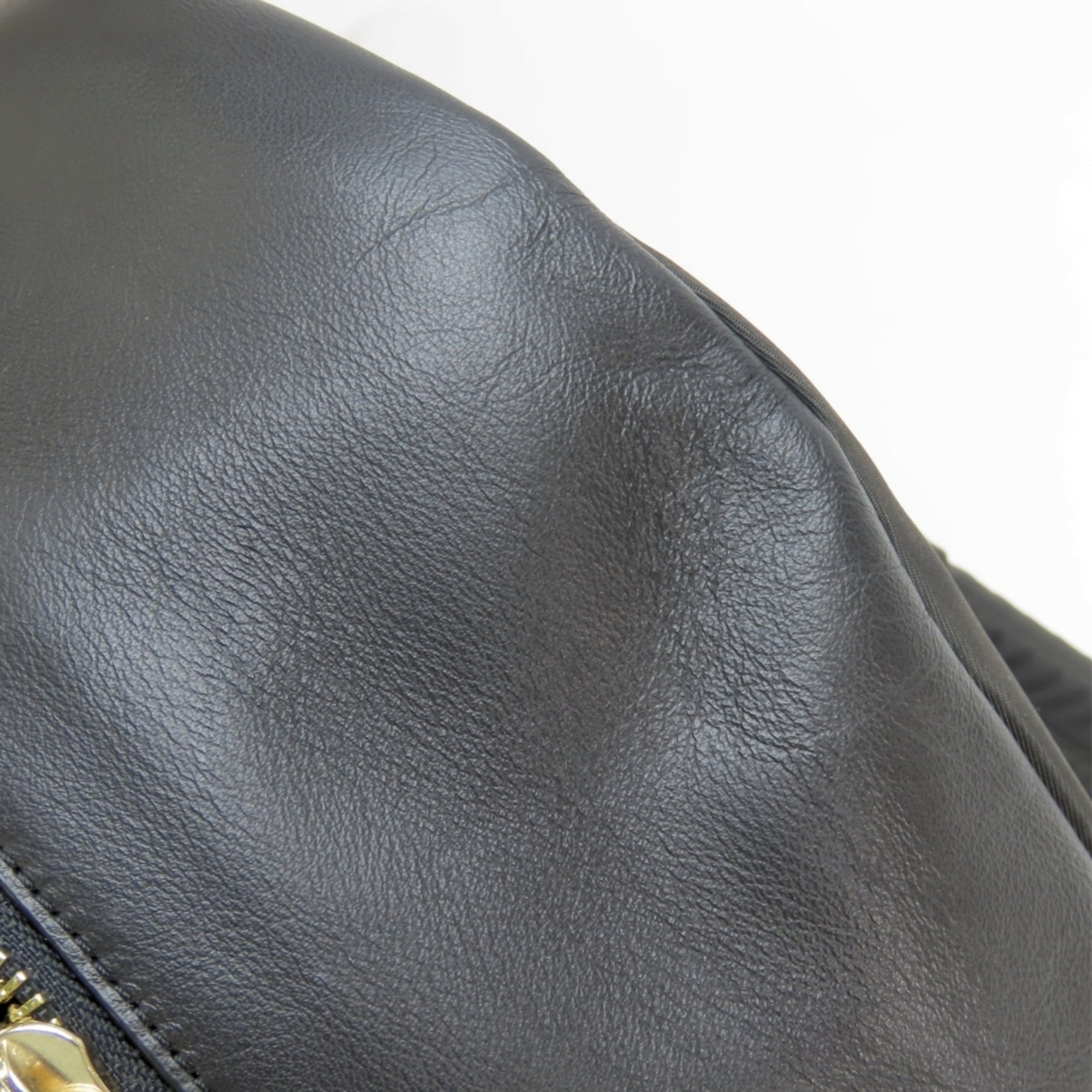 Coach Signature Black Brown Pvc Leather Backpack (Pre-Owned)