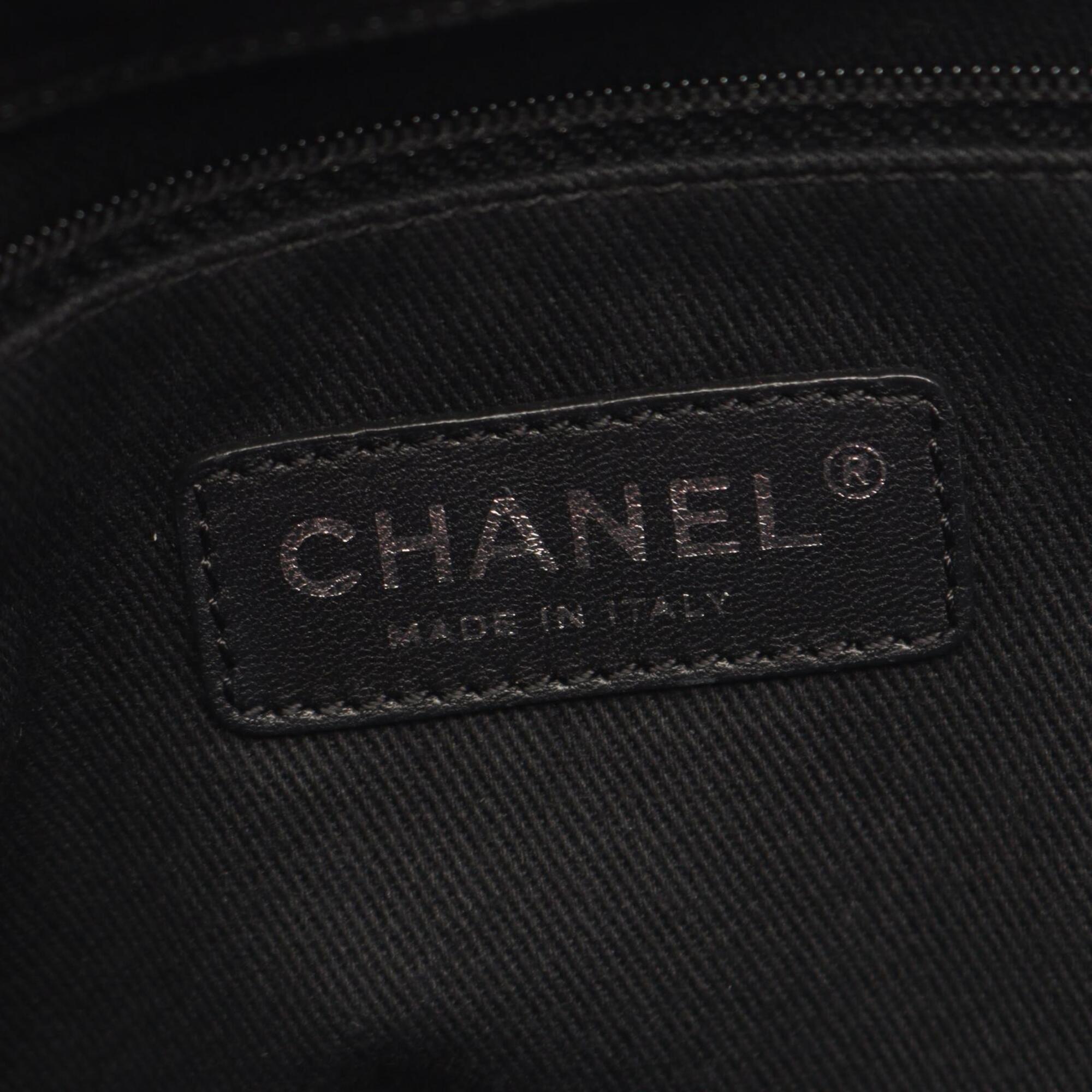 Chanel Bordeaux Grained Calfskin Handbag Tote Bag (Pre-Owned)