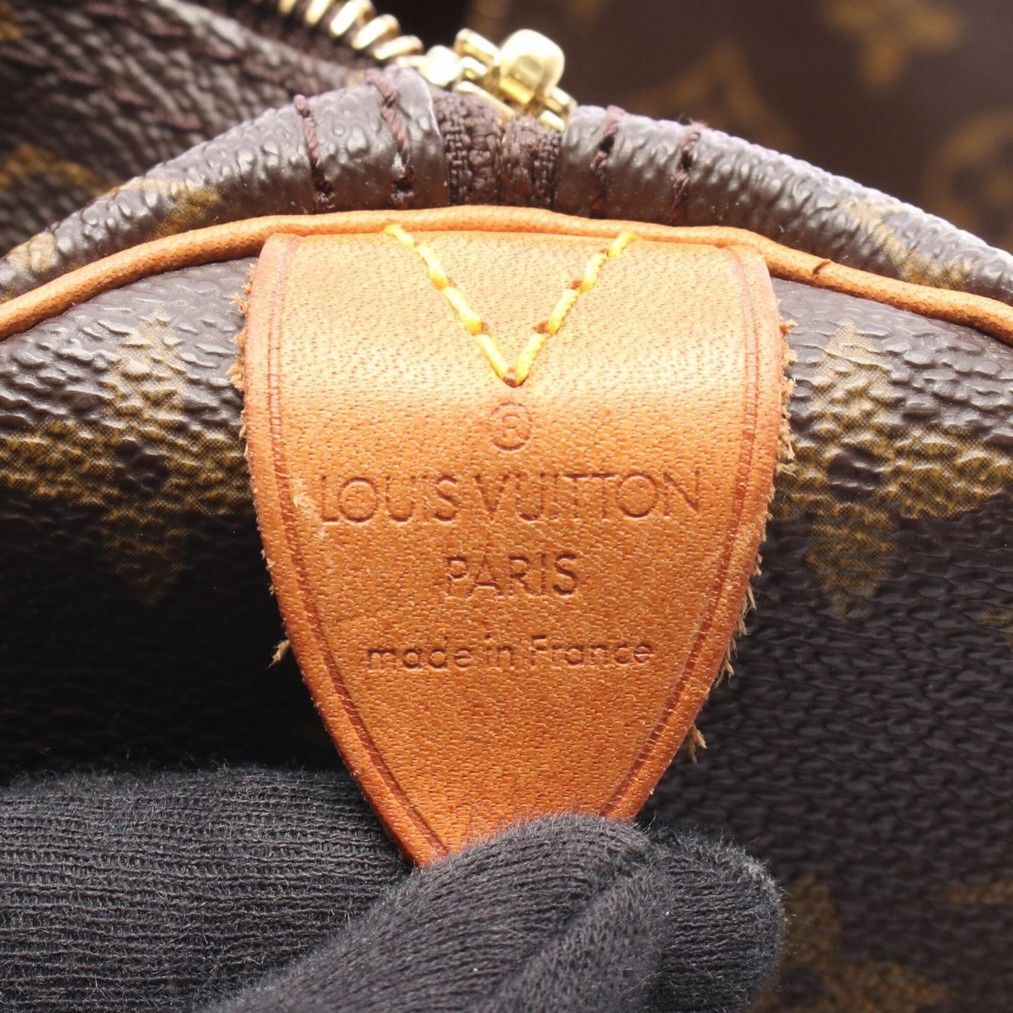 Louis Vuitton Brown Monogram Monogram Leather Handbag (Pre-Owned)