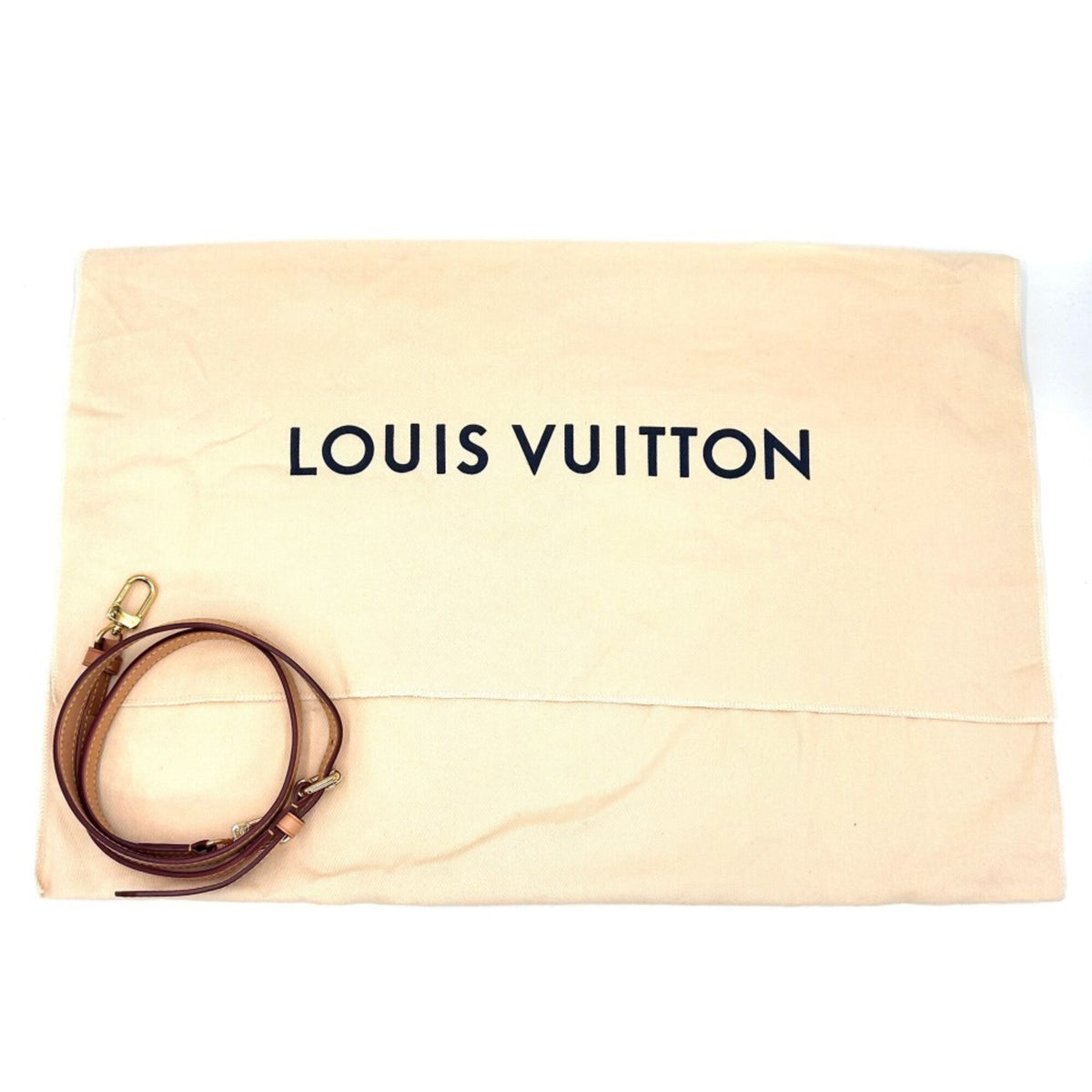 Louis Vuitton Brown Monogram Canvas Handbag Shoulder Bag (Pre-Owned)