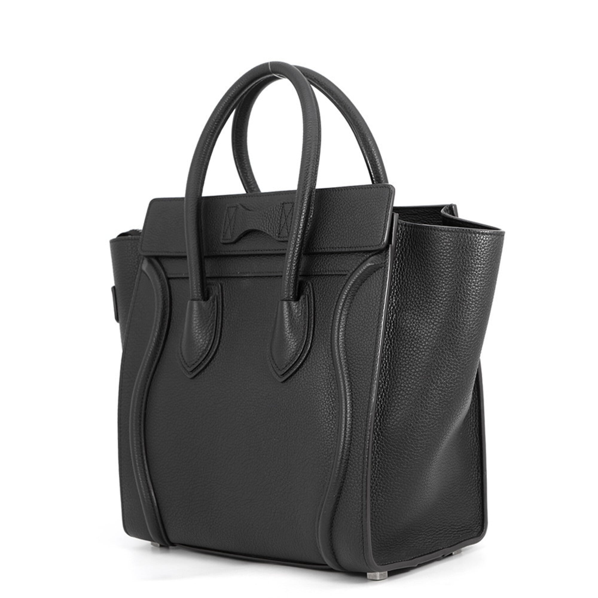 Celine Black Leather Handbag (Pre-Owned)