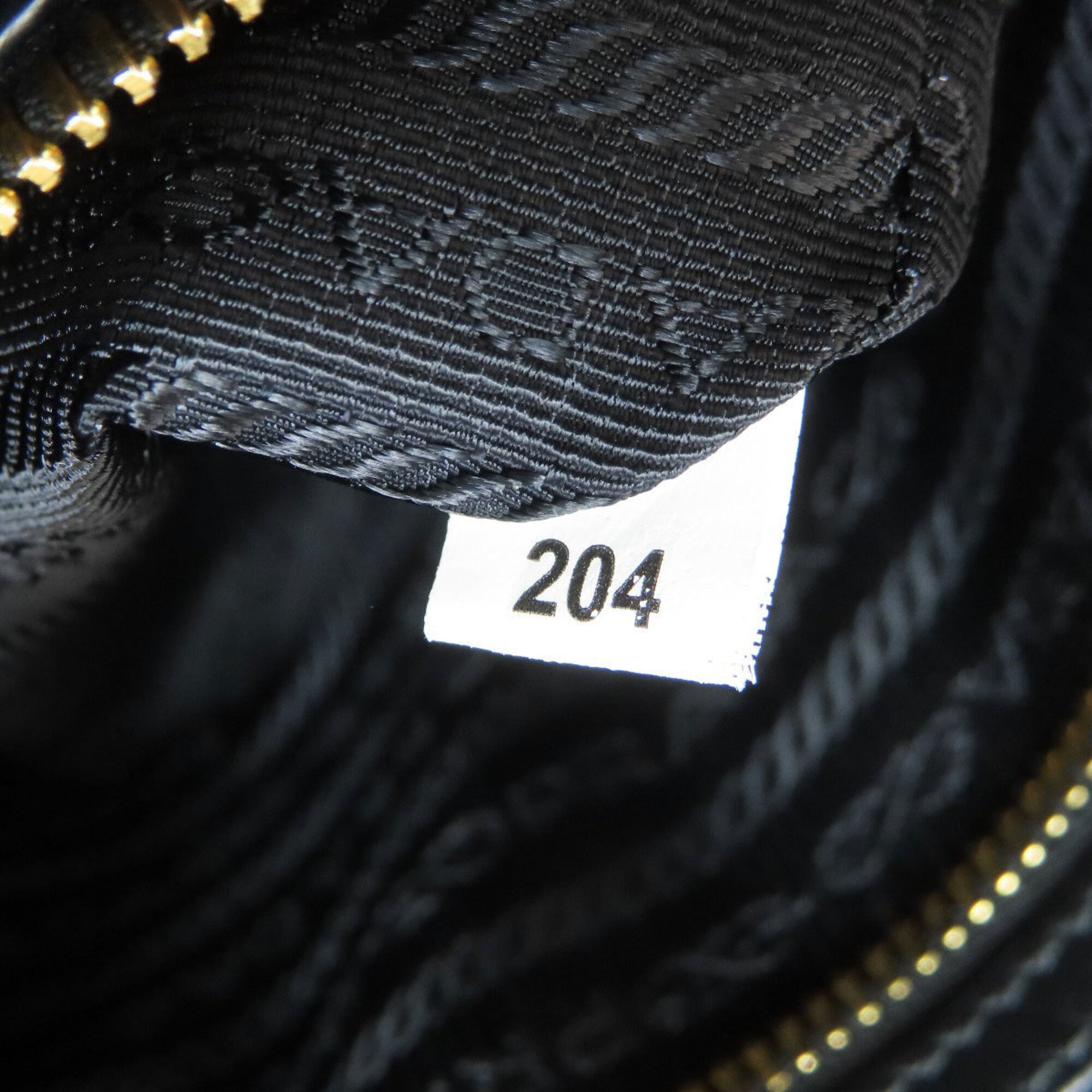 Prada Black Canvas Shoulder Bag (Pre-Owned)