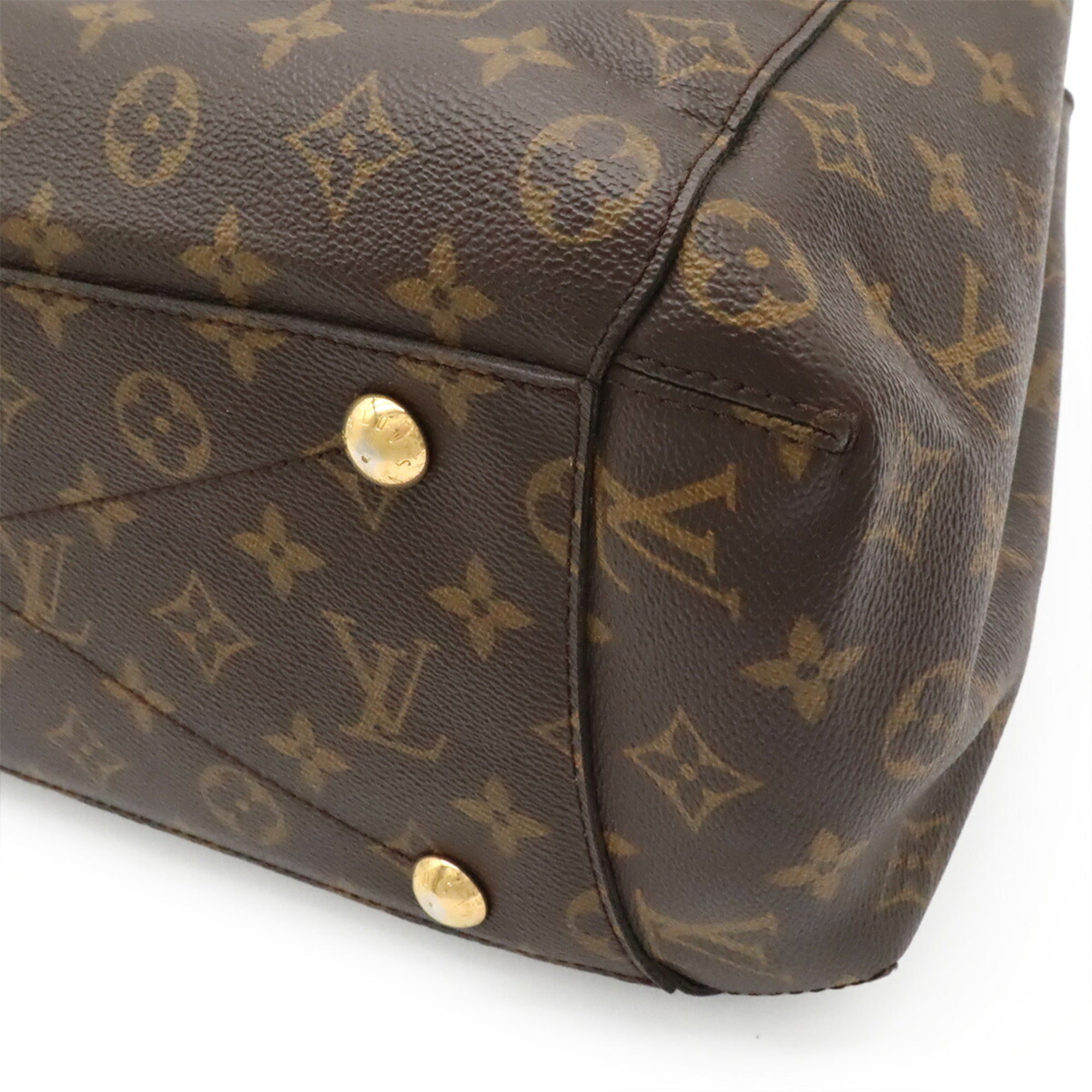 Louis Vuitton Brown Monogram Monogram Handbag Shoulder Bag Tote Bag (Pre-Owned)
