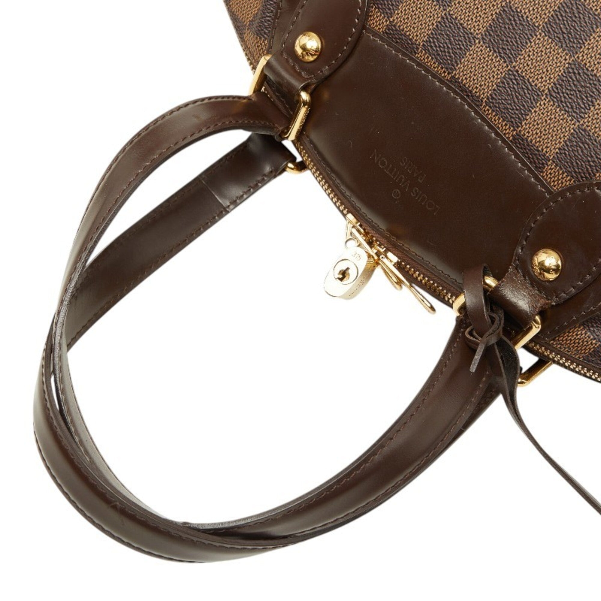 Louis Vuitton Brown Pvc Leather Handbag (Pre-Owned)
