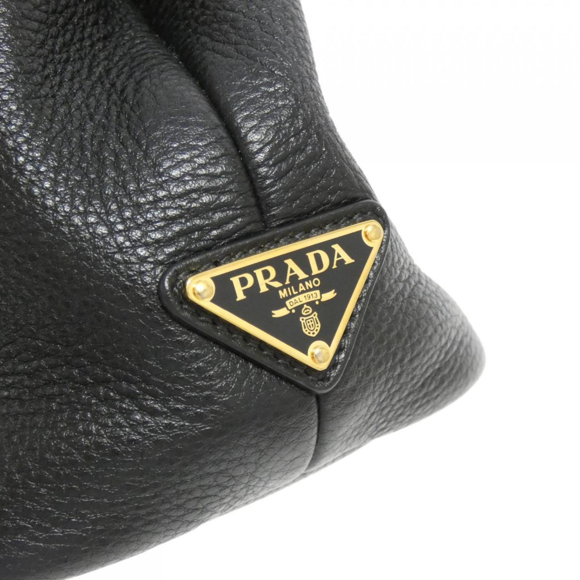Prada Nero Vitello Daino Handbag (Pre-Owned)