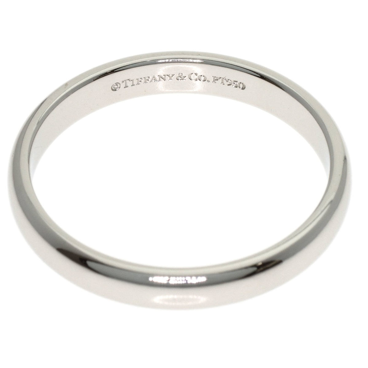 Tiffany Platinum 950 Band Ring (Pre-Owned)