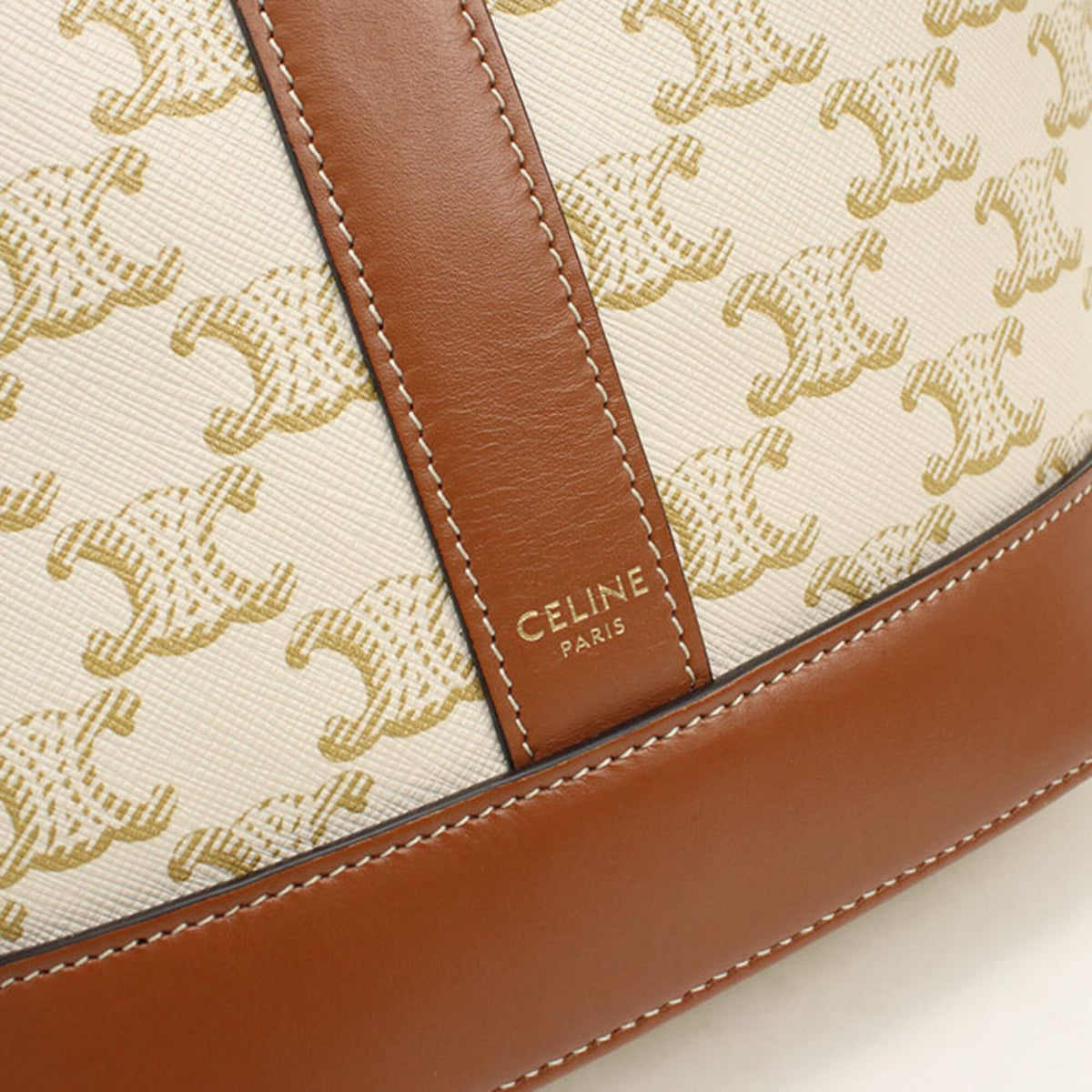 Celine White Pvc Shoulder Bag (Pre-Owned)