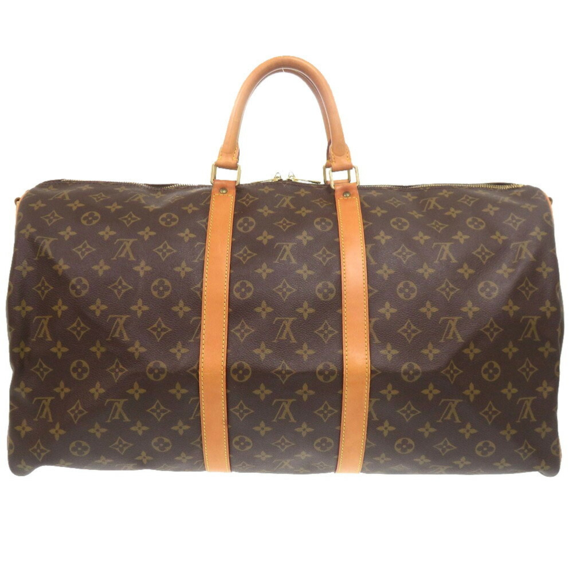 Louis Vuitton Monogram Brown Monogram Boston Bag (Pre-Owned)