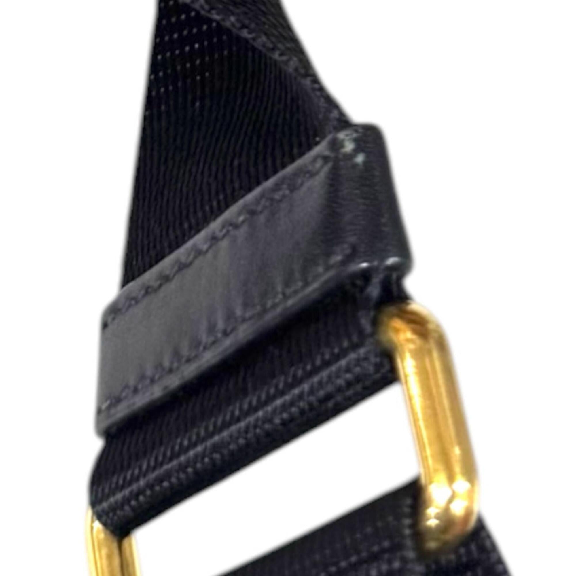 Prada Black Nylon Shoulder Bag (Pre-Owned)