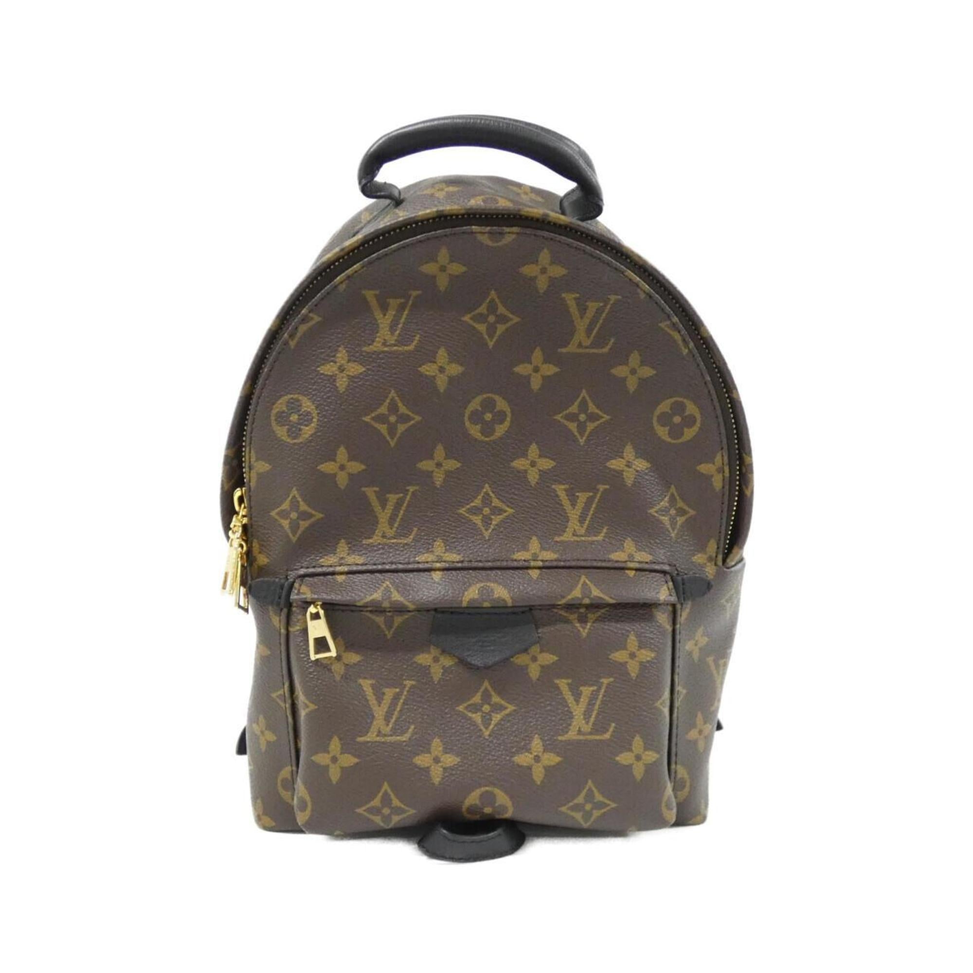 Louis Vuitton Brown Coated Canvas Backpack (Pre-Owned)