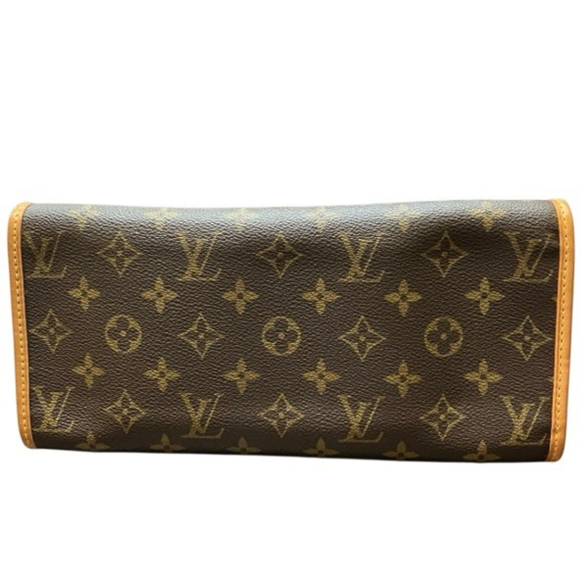 Louis Vuitton Brown Monogram Shoulder Bag Tote Bag (Pre-Owned)