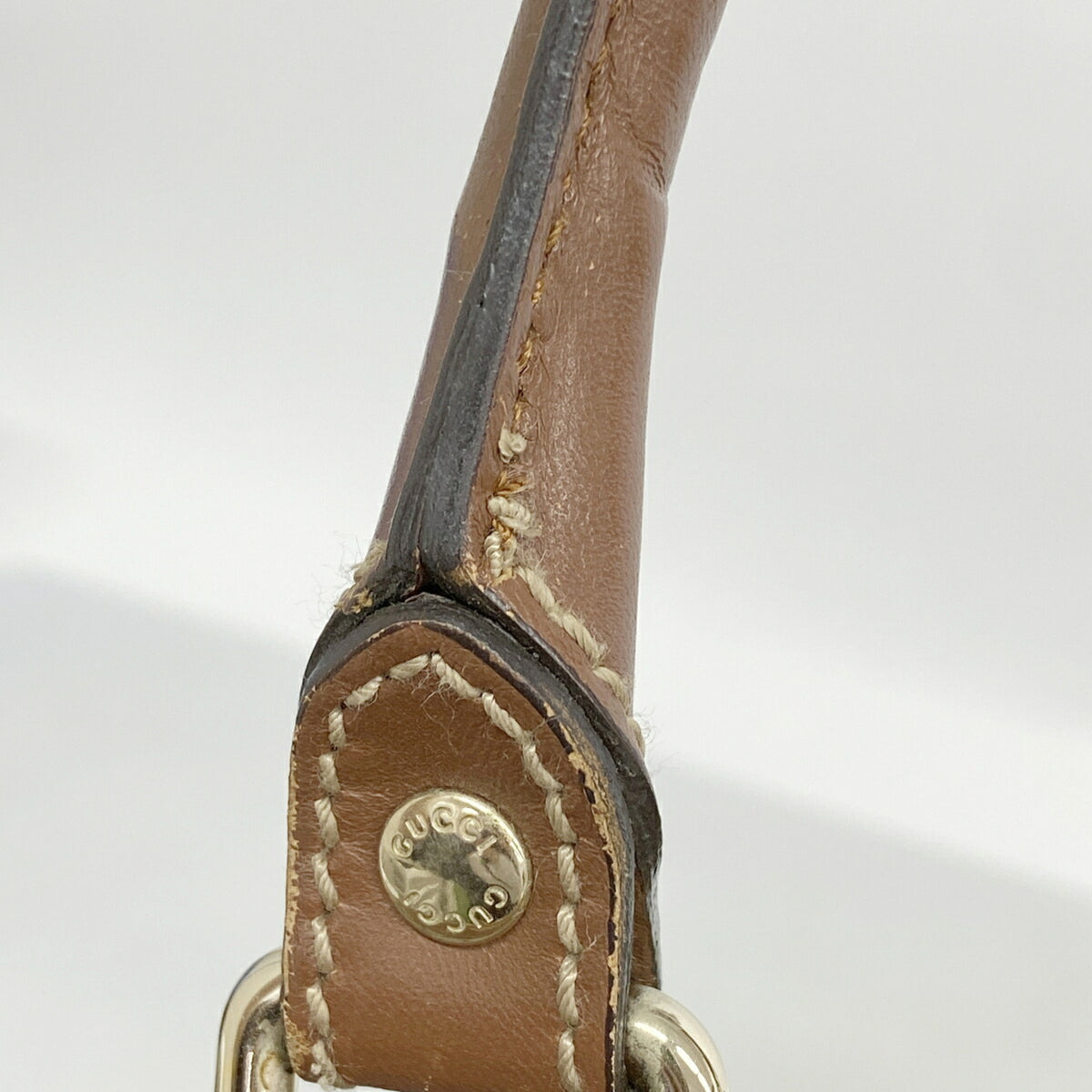 Gucci Brown Pvc Handbag (Pre-Owned)
