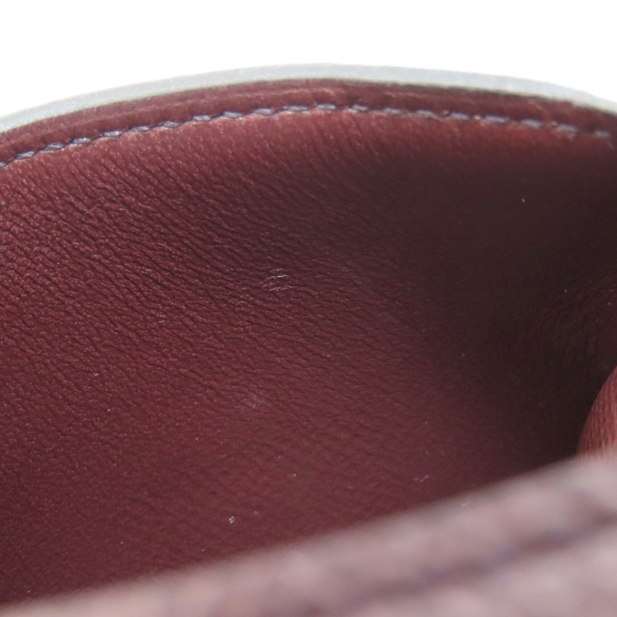 Hermes Bordeaux Epsom Leather Wallet (Bi-Fold) (Pre-Owned)