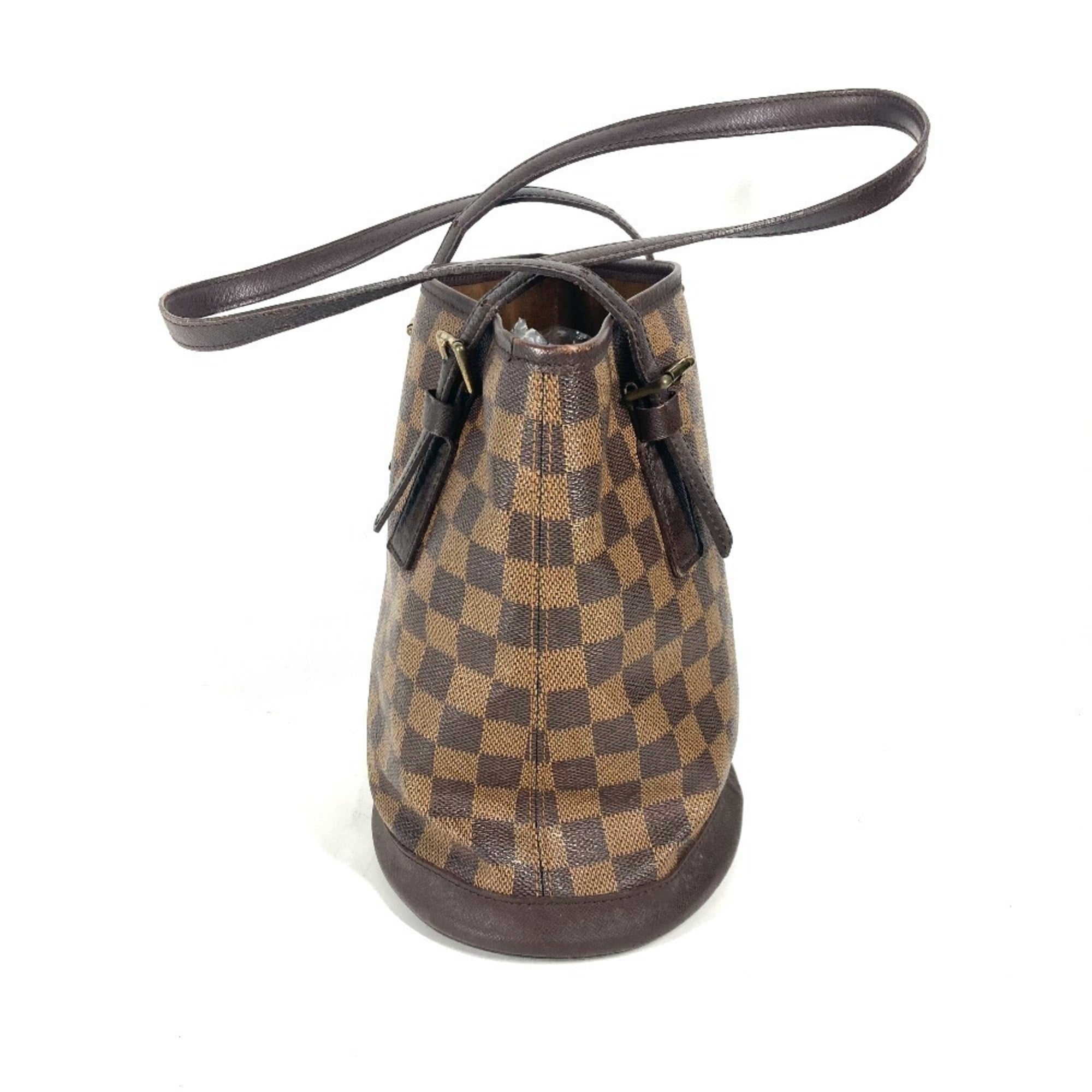 Louis Vuitton Brown Damier Canvas Ebene Damier Canvas Shoulder Bag Tote Bag (Pre-Owned)