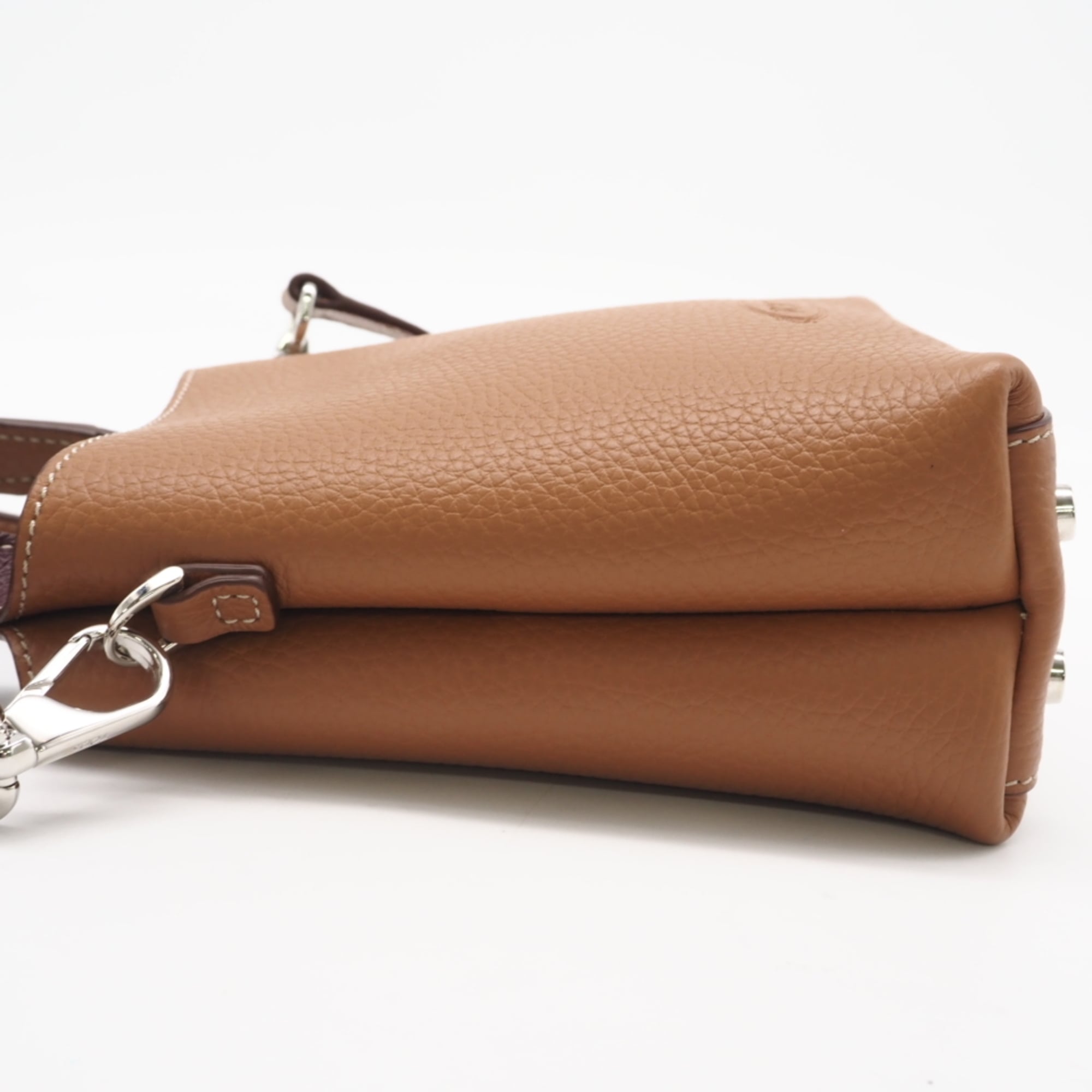 Tod's Brown Leather Handbag (Pre-Owned)