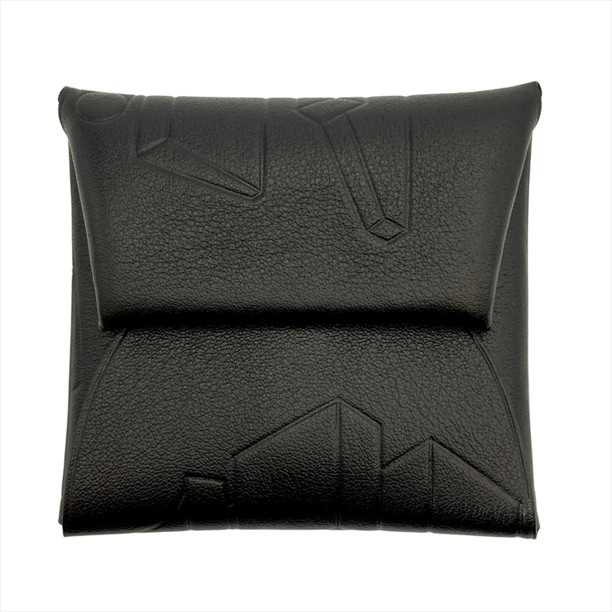 Hermes Black Noir Swift Leather Coin Purse/Coin Case (Pre-Owned)