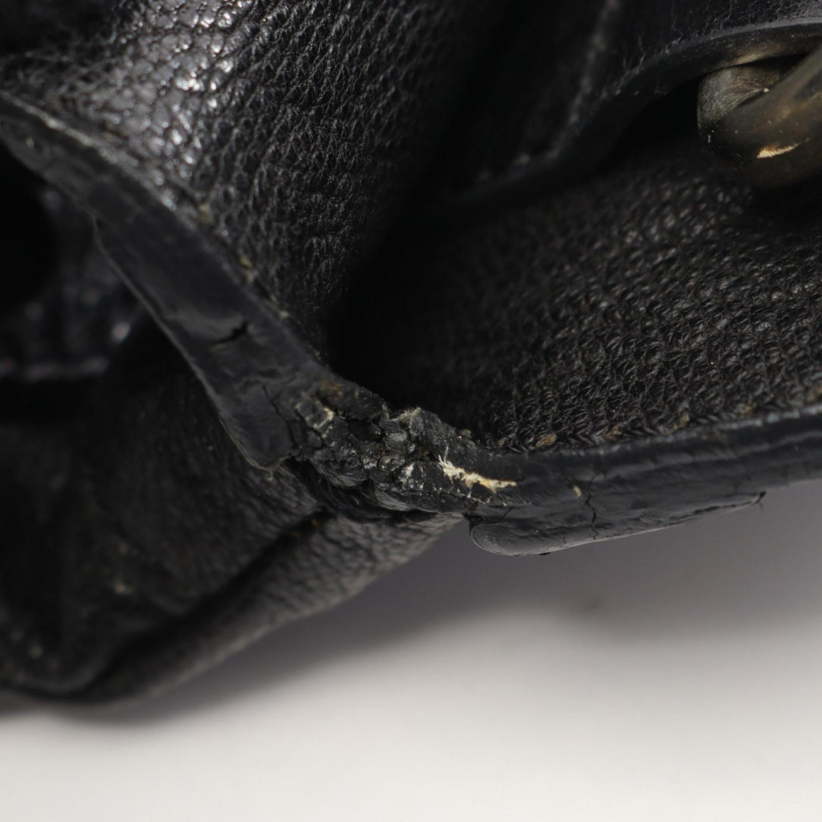 Chloé Black Leather Handbag Shoulder Bag (Pre-Owned)