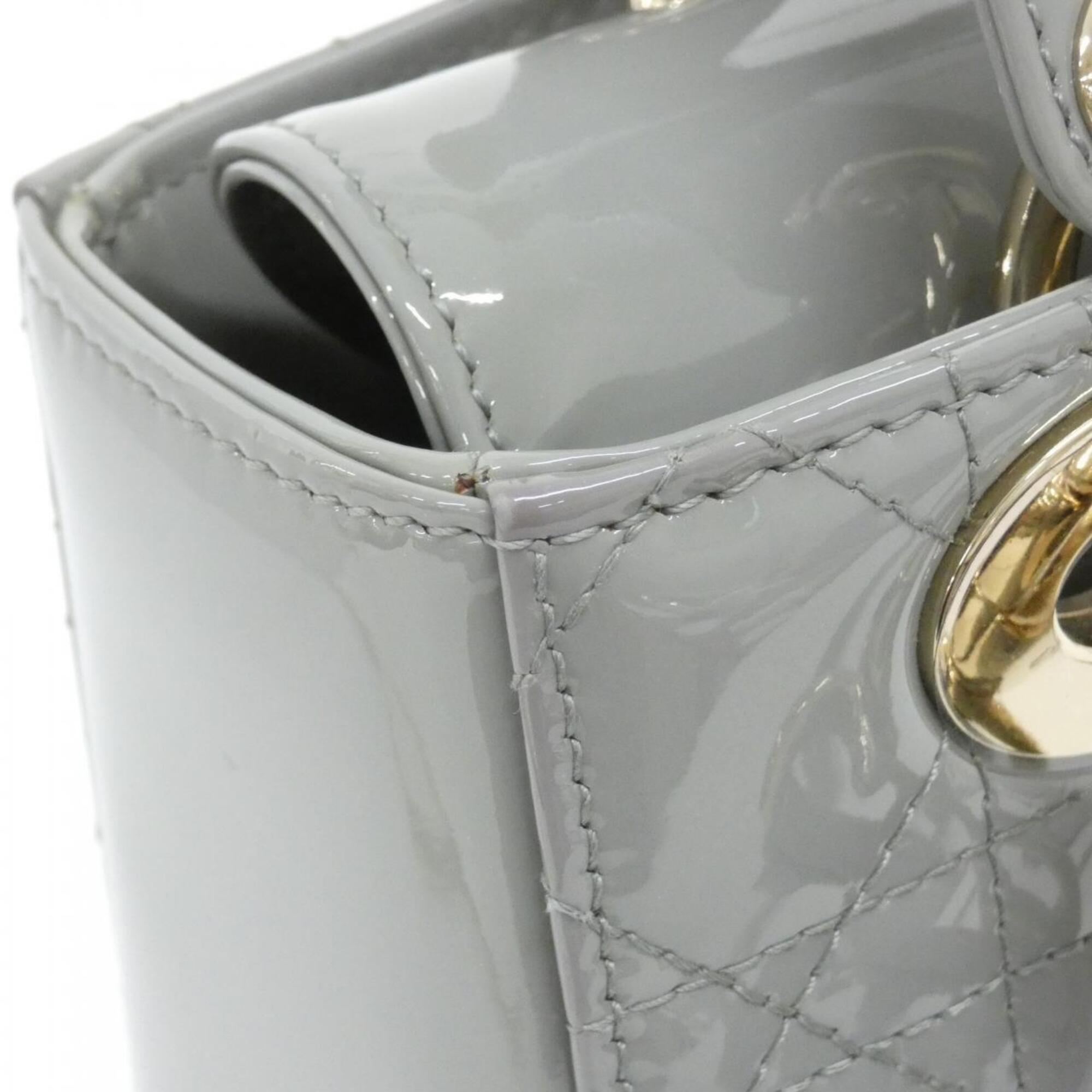 Christian Dior Gray Handbag (Pre-Owned)