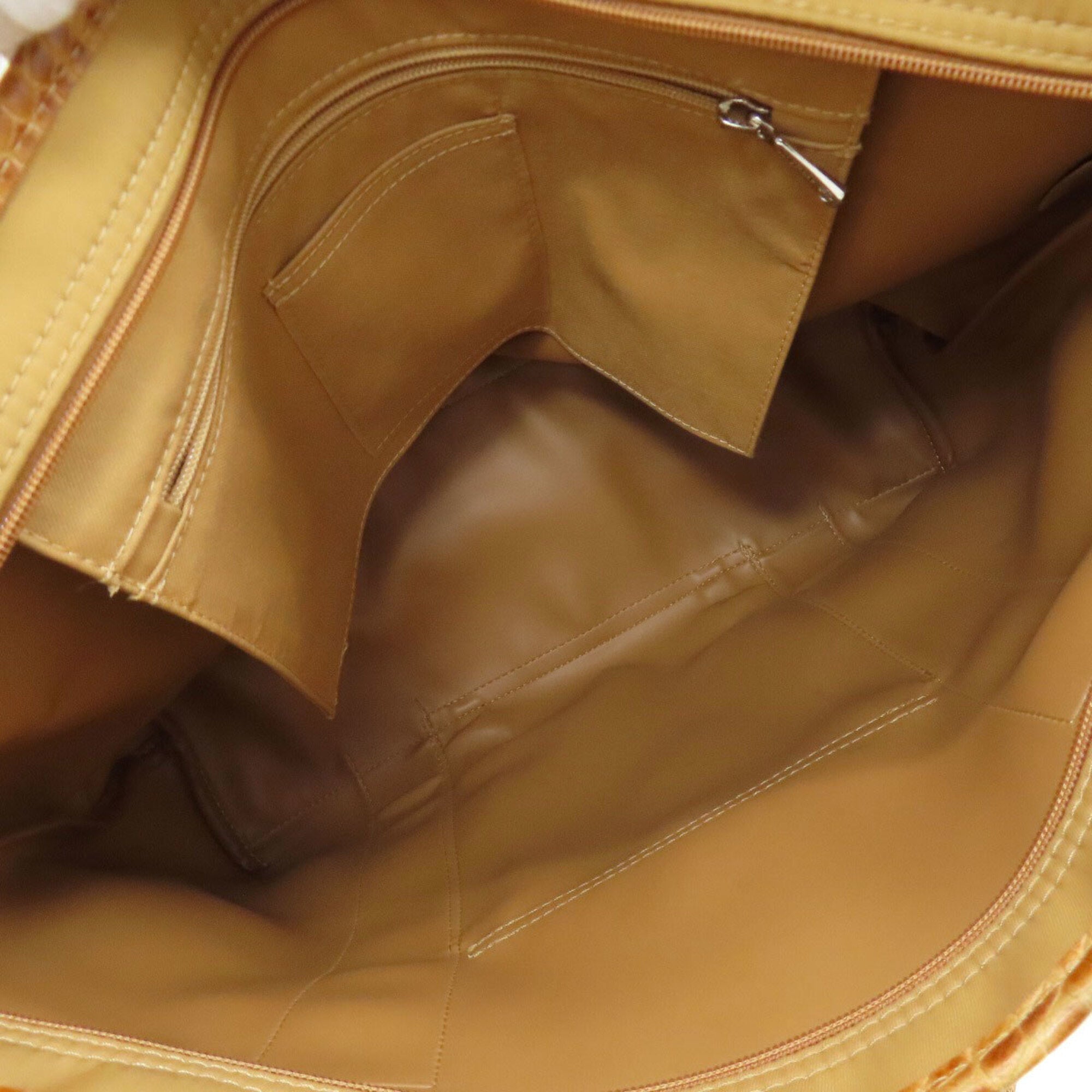 Longchamp Camel Nylon Tote Bag (Pre-Owned)