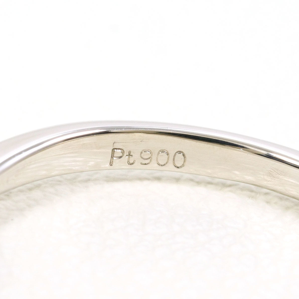 Unbranded Pink Platinum Platinum 900 Band Ring (Pre-Owned)