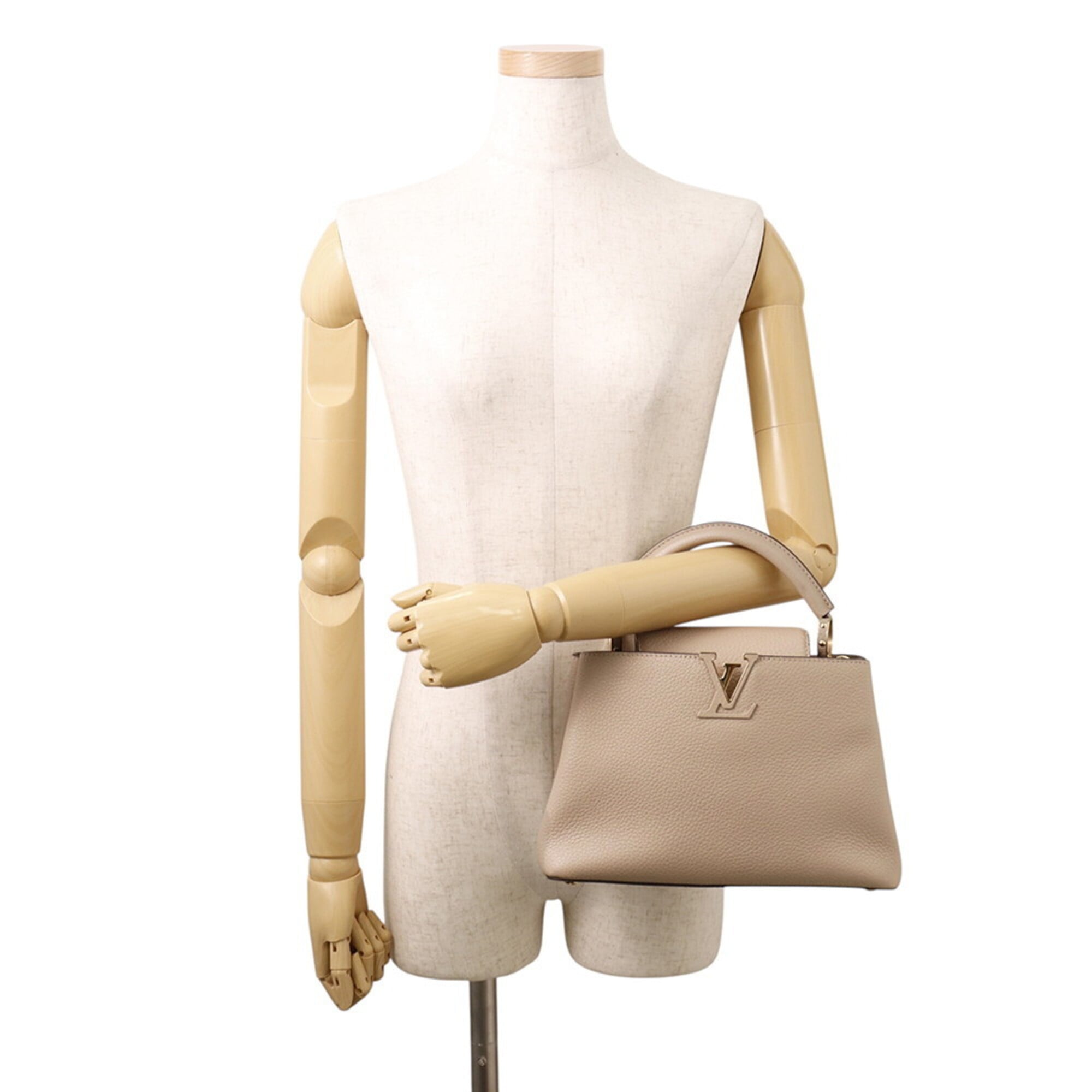 Louis Vuitton Galle Leather Handbag Shoulder Bag (Pre-Owned)