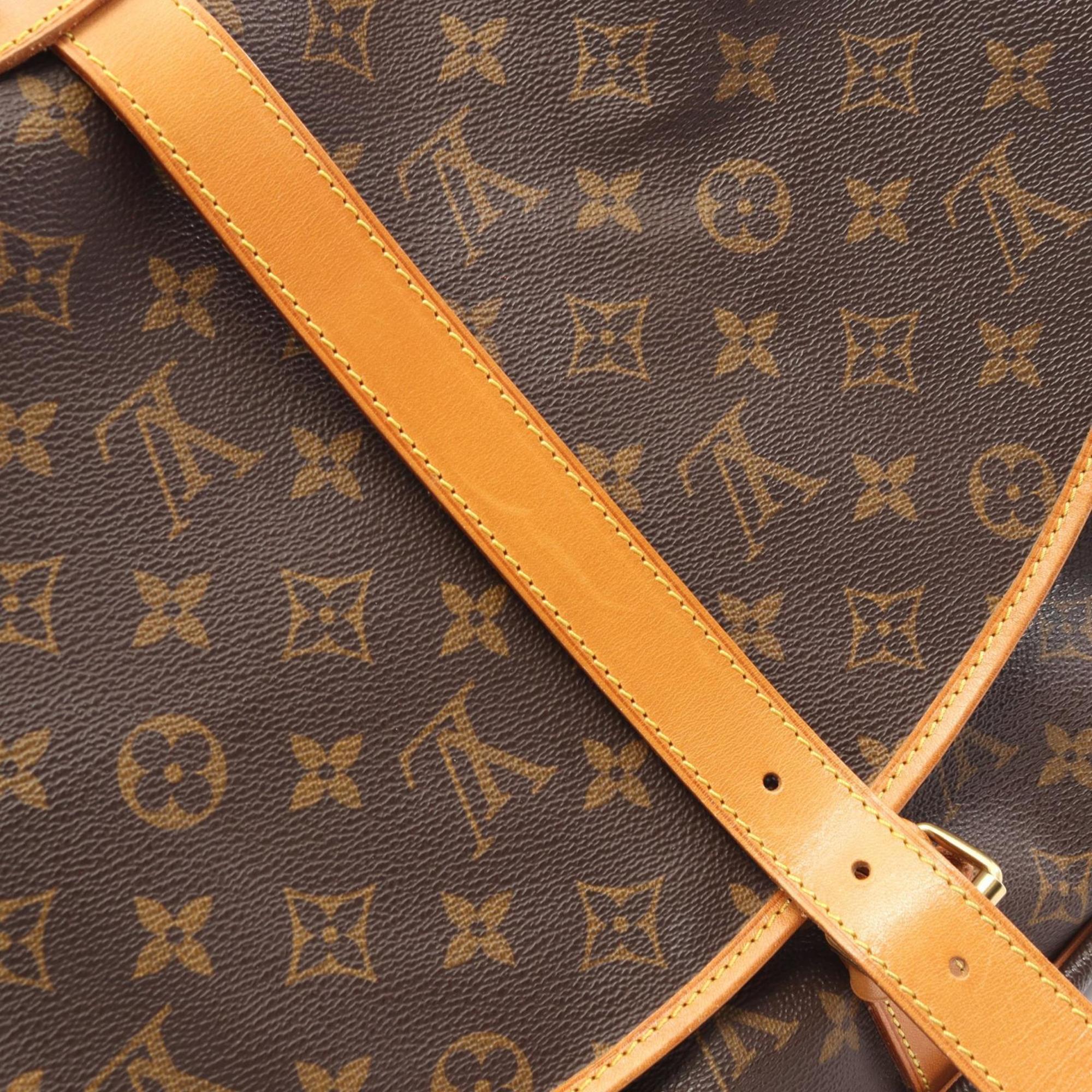 Louis Vuitton Brown Pvc Leather Shoulder Bag (Pre-Owned)