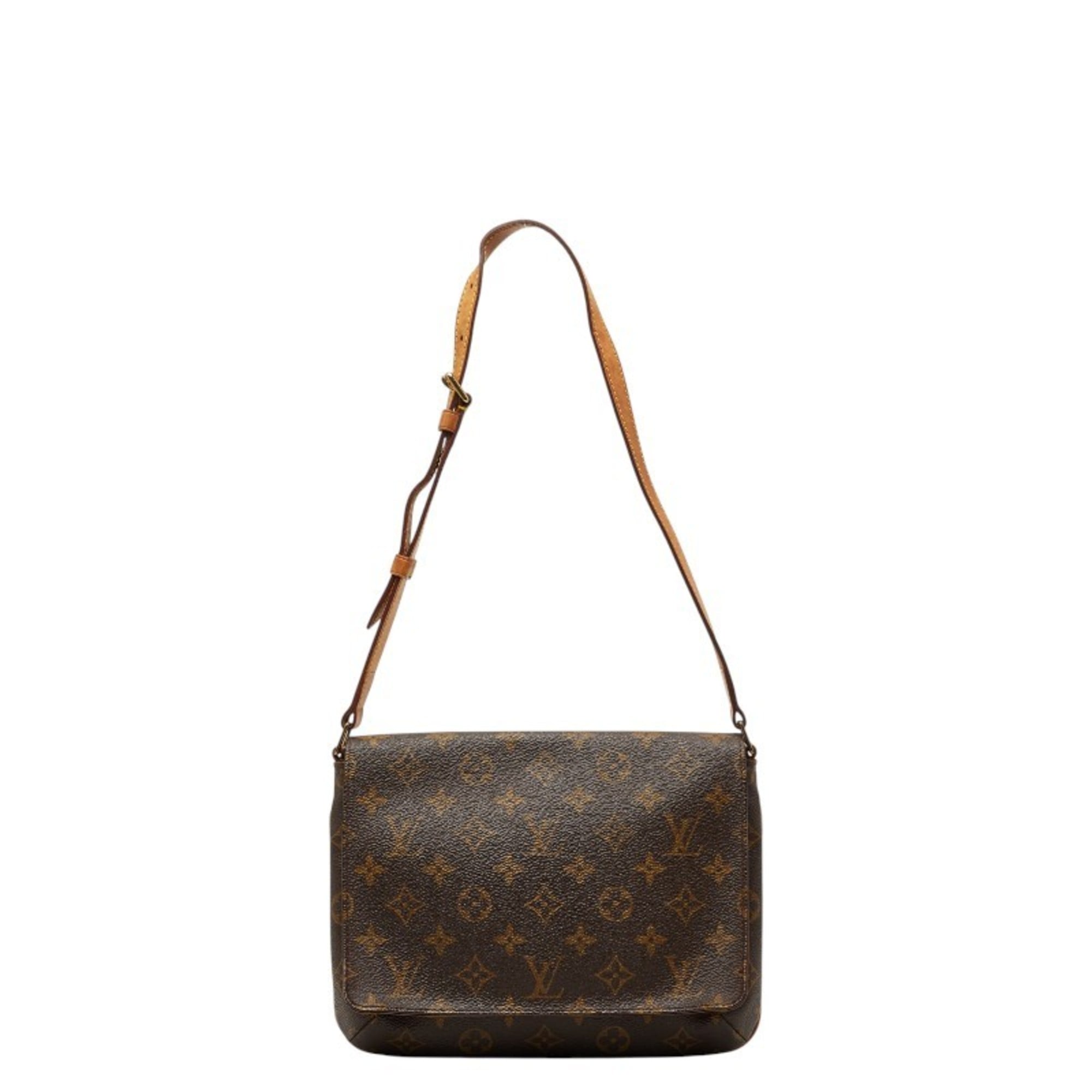 Louis Vuitton Monogram Brown Pvc Leather Shoulder Bag (Pre-Owned)