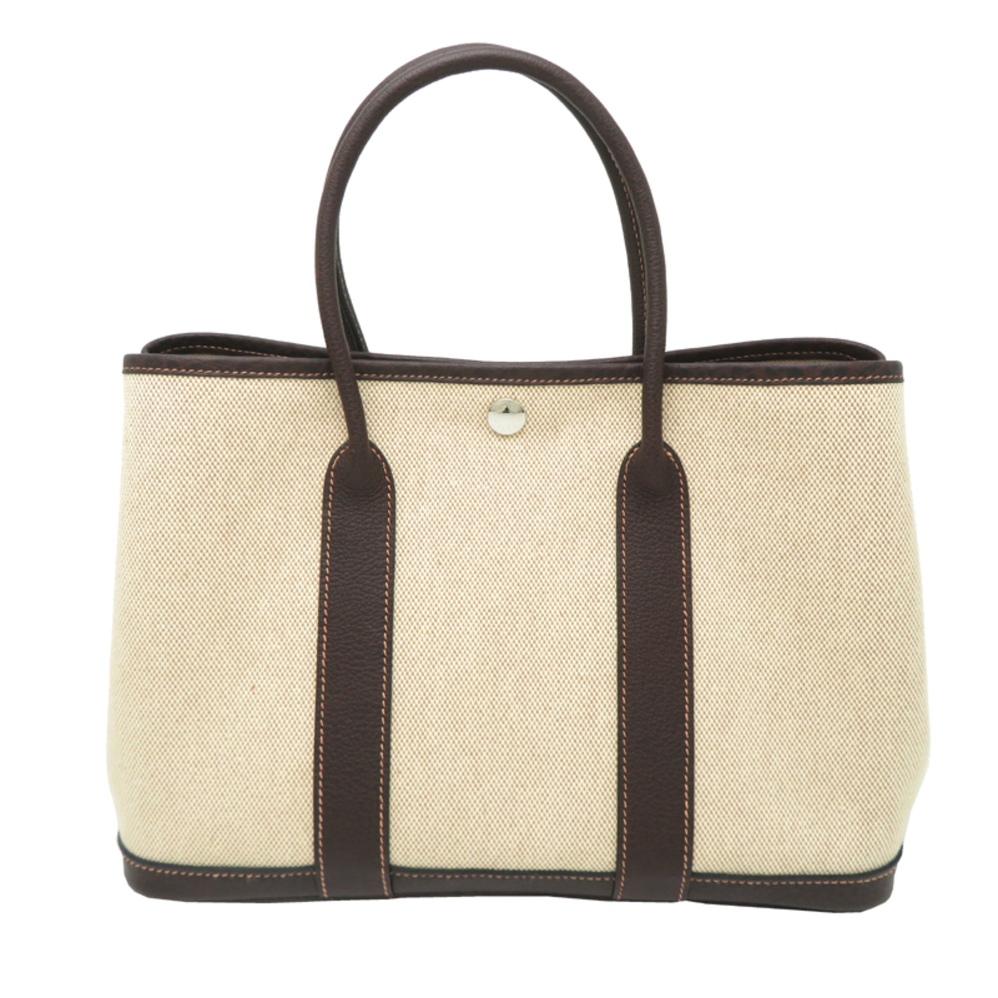 Hermes Beige Toile H Tote Bag (Pre-Owned)