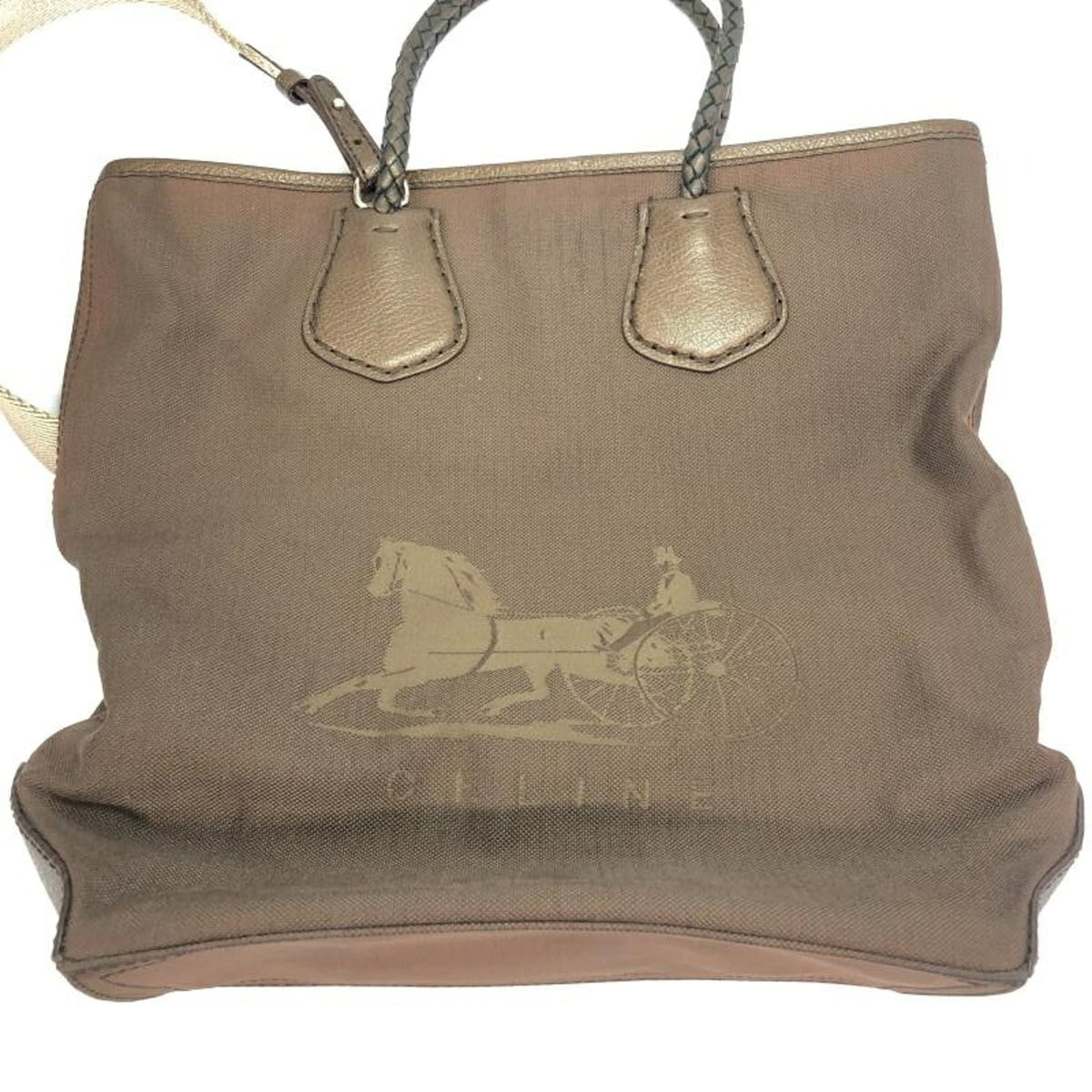 Celine Brown Handbag Tote Bag (Pre-Owned)