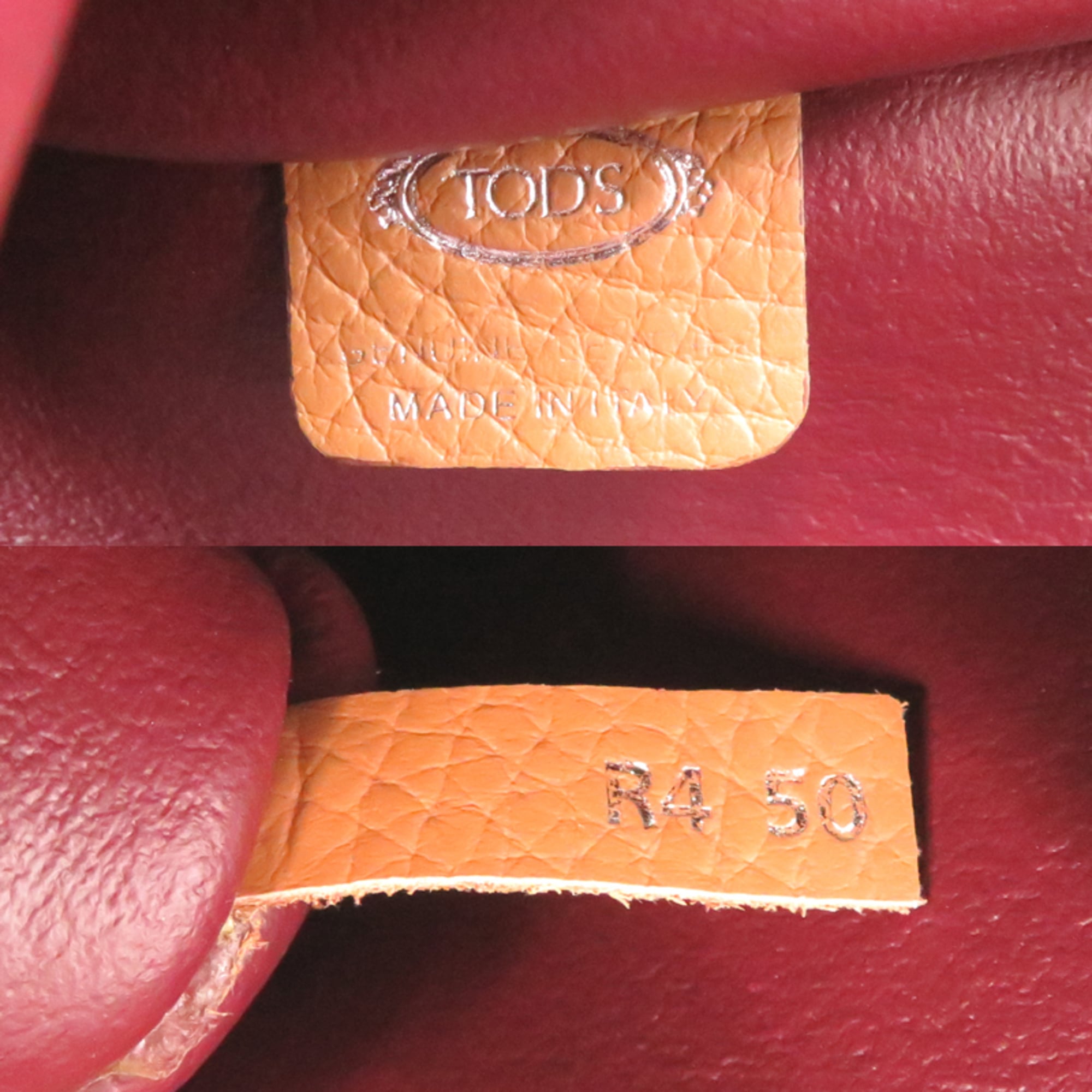 Tod's Brown Leather Tote Bag (Pre-Owned)