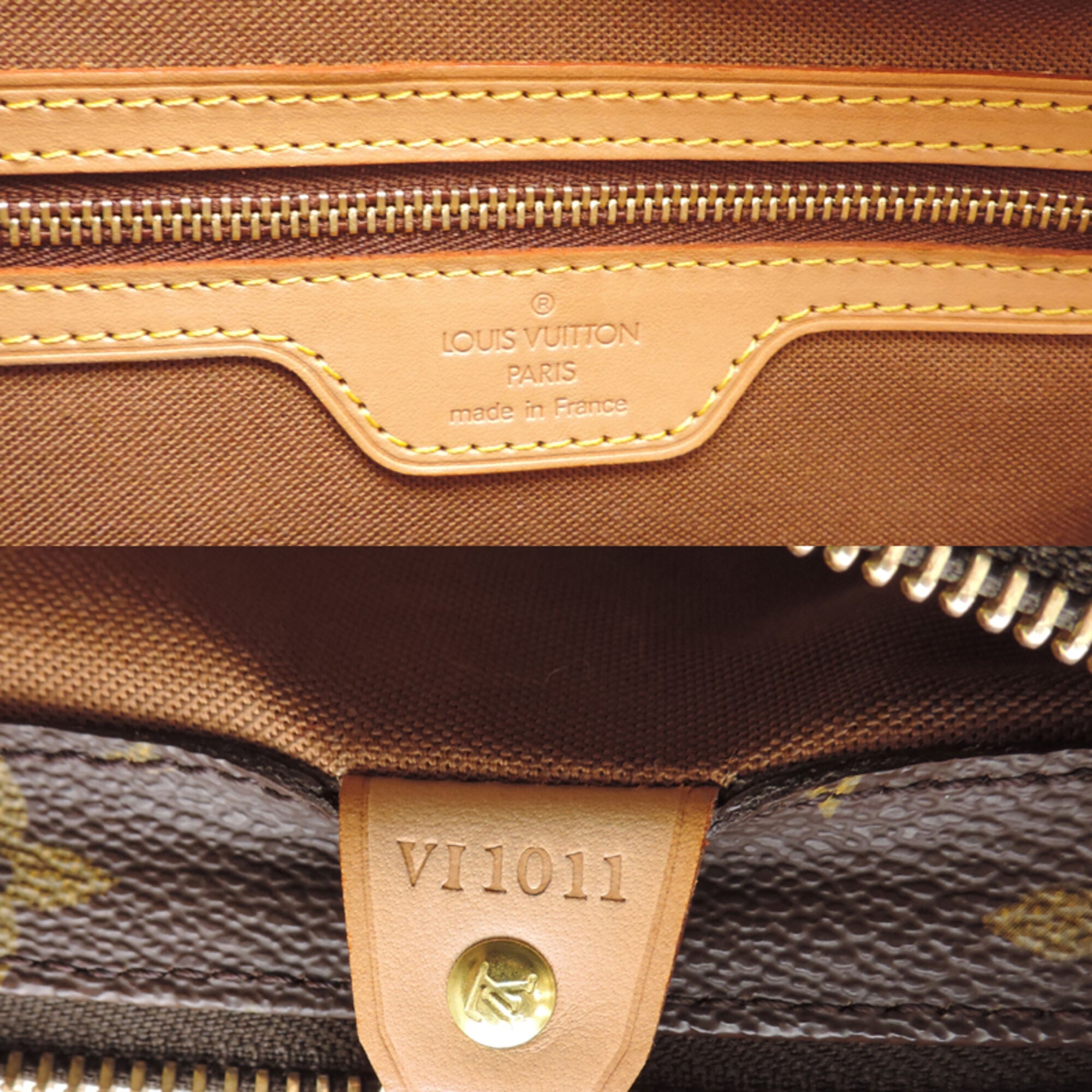 Louis Vuitton Brown Monogram Tote Bag (Pre-Owned)