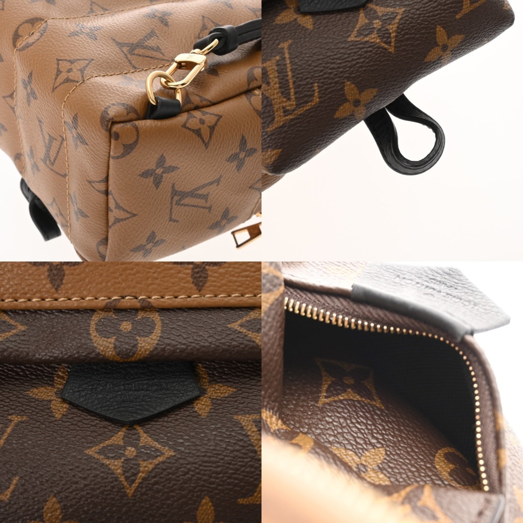 Louis Vuitton Camel Monogram Monogram Backpack (Pre-Owned)