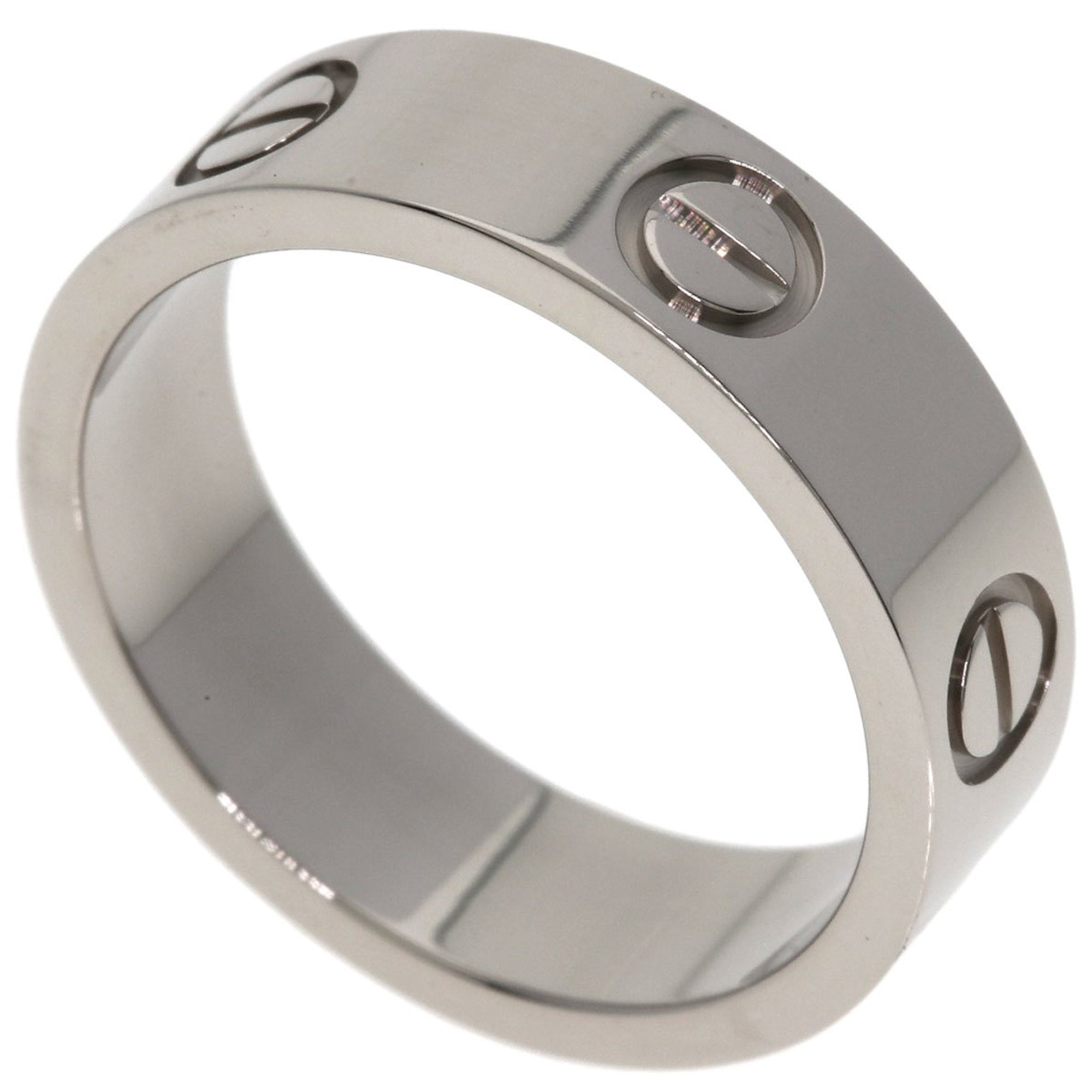 Cartier Love White White Gold (18K) Band Ring (Pre-Owned)