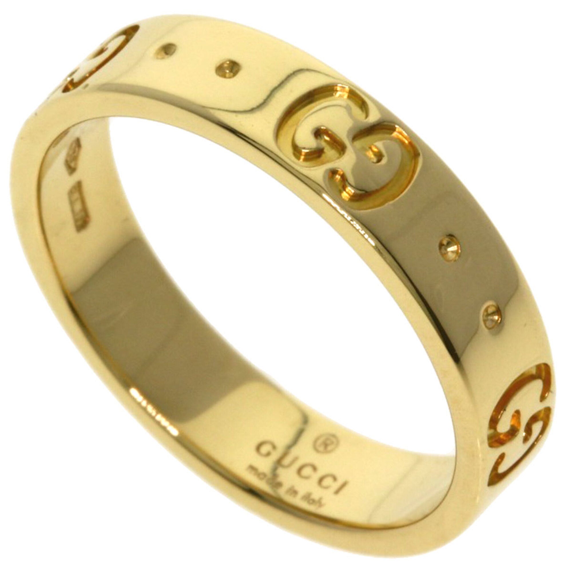 Gucci Yellow Gold (18K) Band Ring (Pre-Owned)