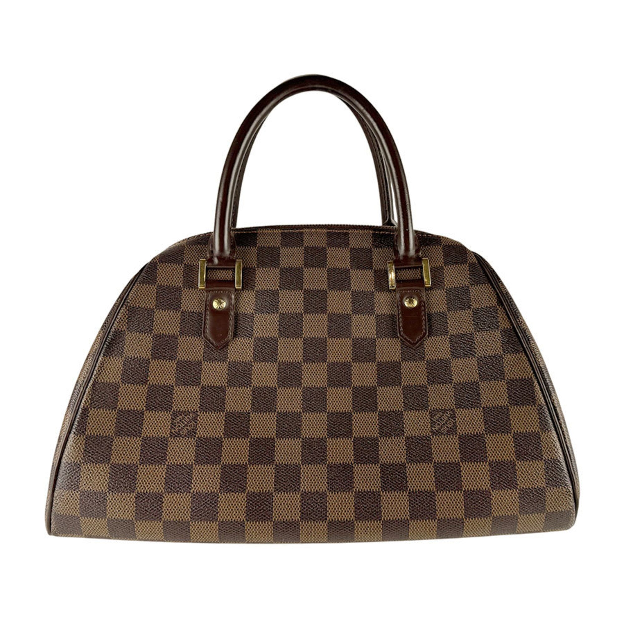 Louis Vuitton Damier Canvas Ebene Damier Canvas Handbag (Pre-Owned)