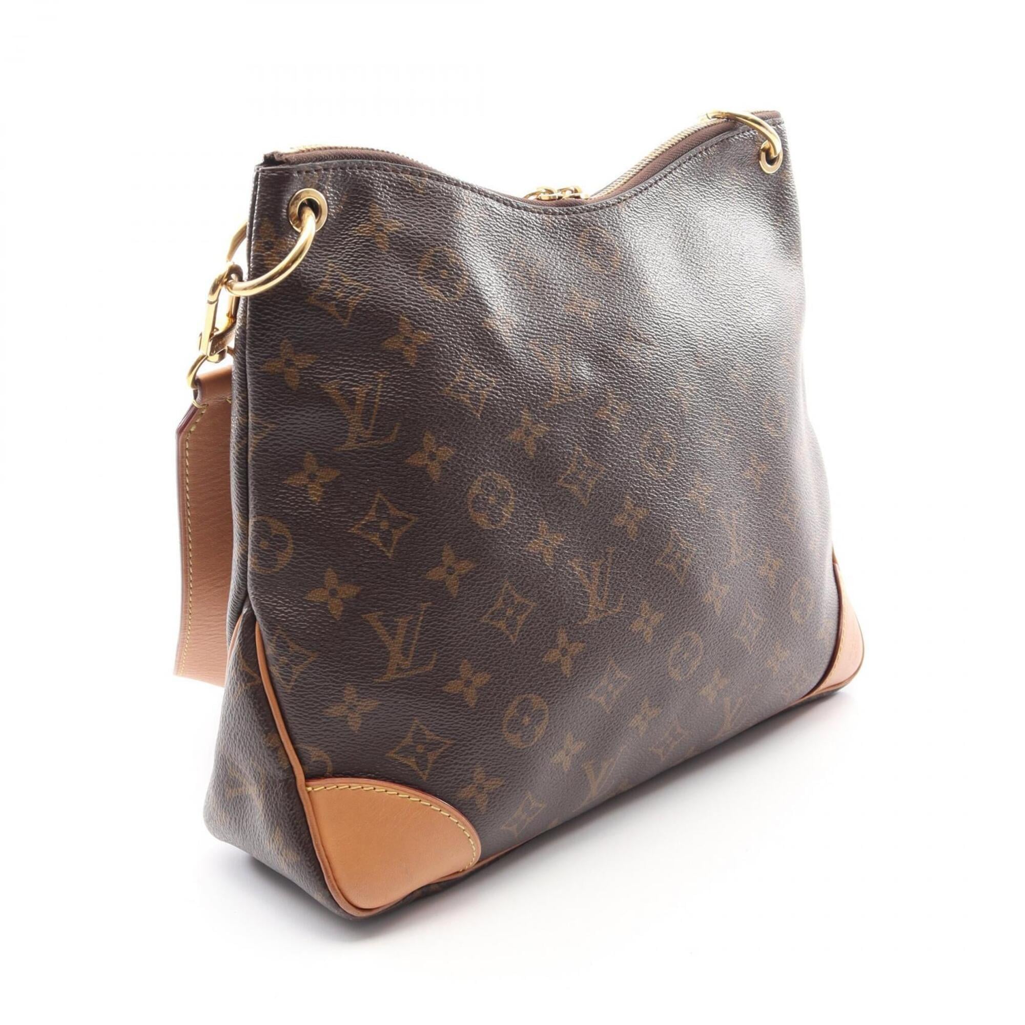 Louis Vuitton Brown Monogram Monogram Leather Handbag Shoulder Bag (Pre-Owned)