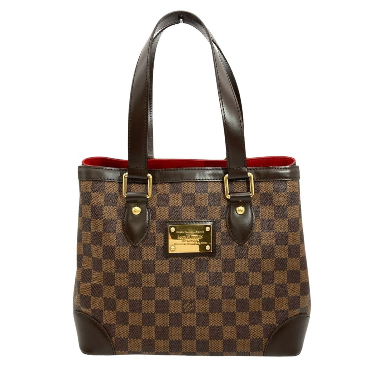 Louis Vuitton Brown Damier Canvas Handbag (Pre-Owned)