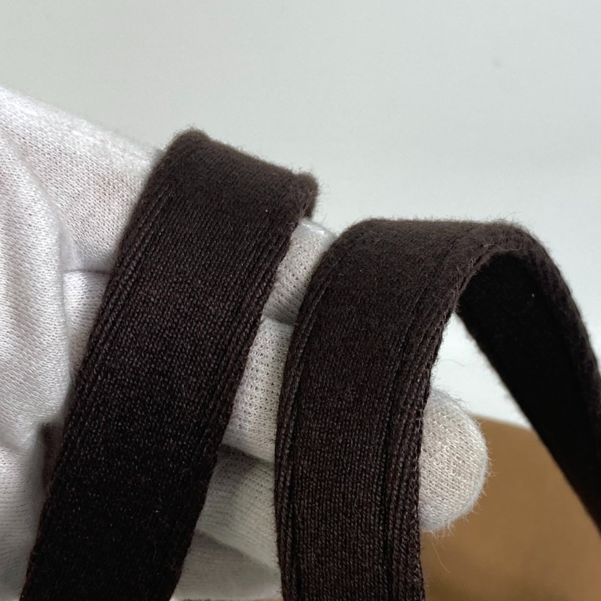Hermes Brown Feu Nylon Cotton Elastane Boston Bag Tote Bag (Pre-Owned)