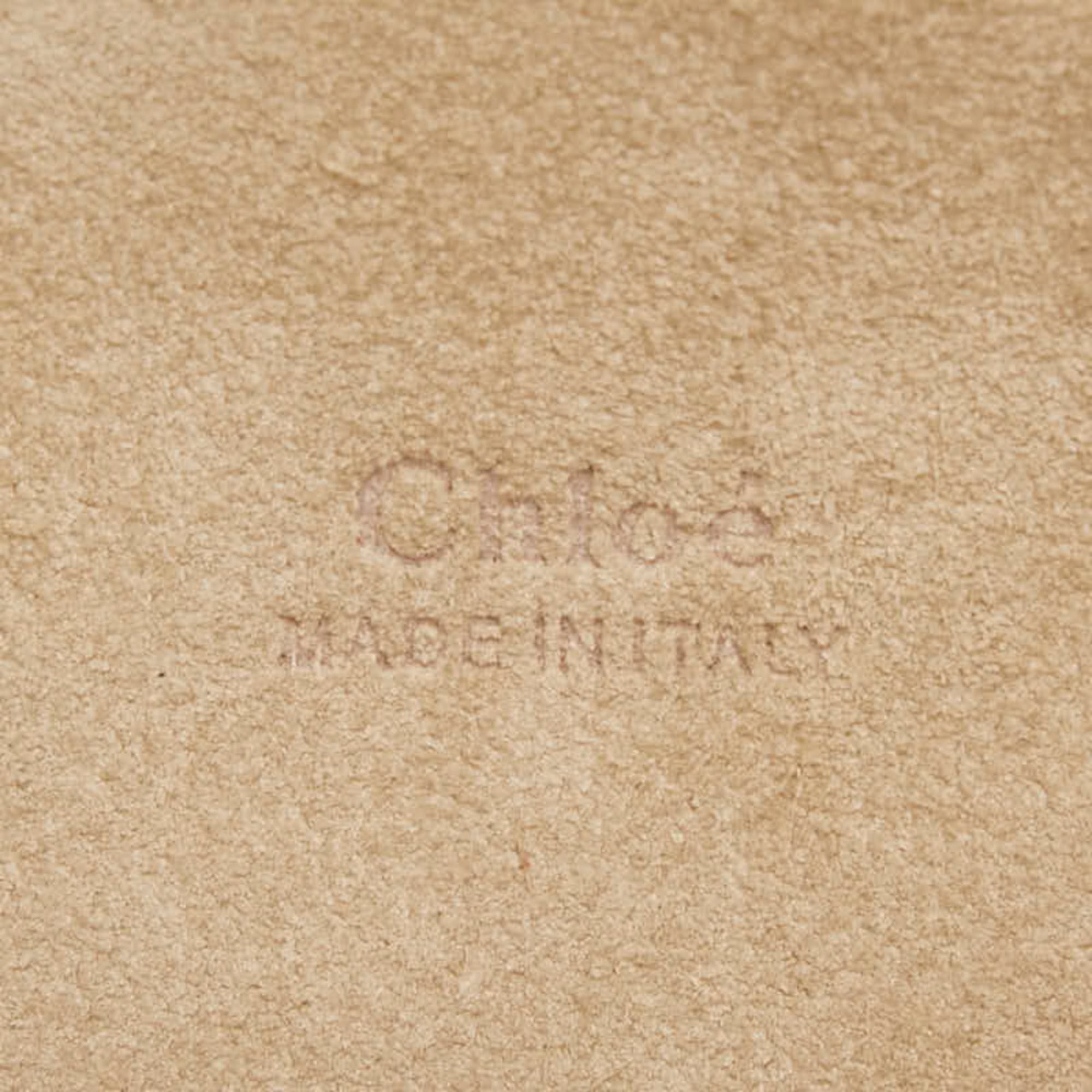 Chloé Brown Leather Clutch Bag (Pre-Owned)