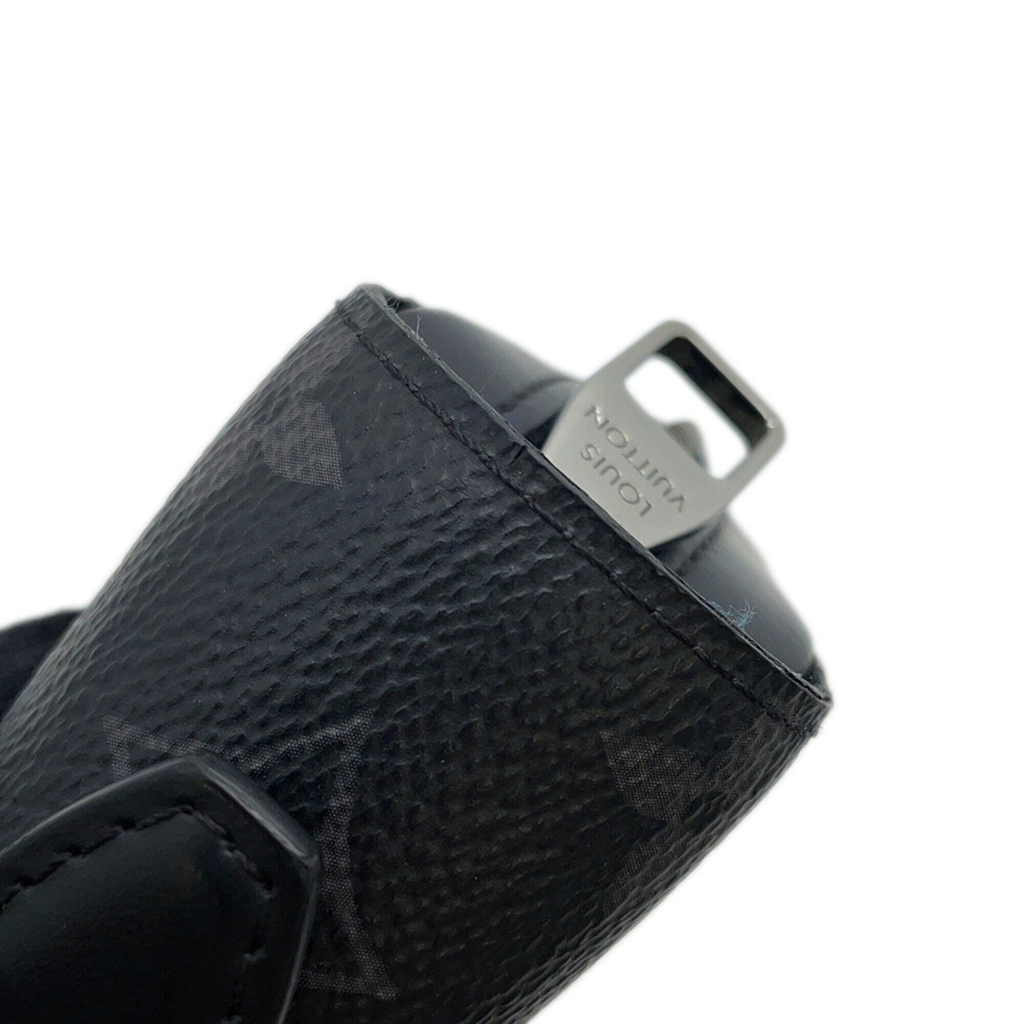 Louis Vuitton Monogram Eclipse Black Noir Monogram Eclipse Long Wallet (Bi-Fold) (Pre-Owned)