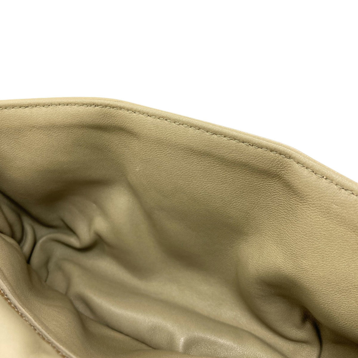 Loewe Green Olive Leather Shoulder Bag (Pre-Owned)
