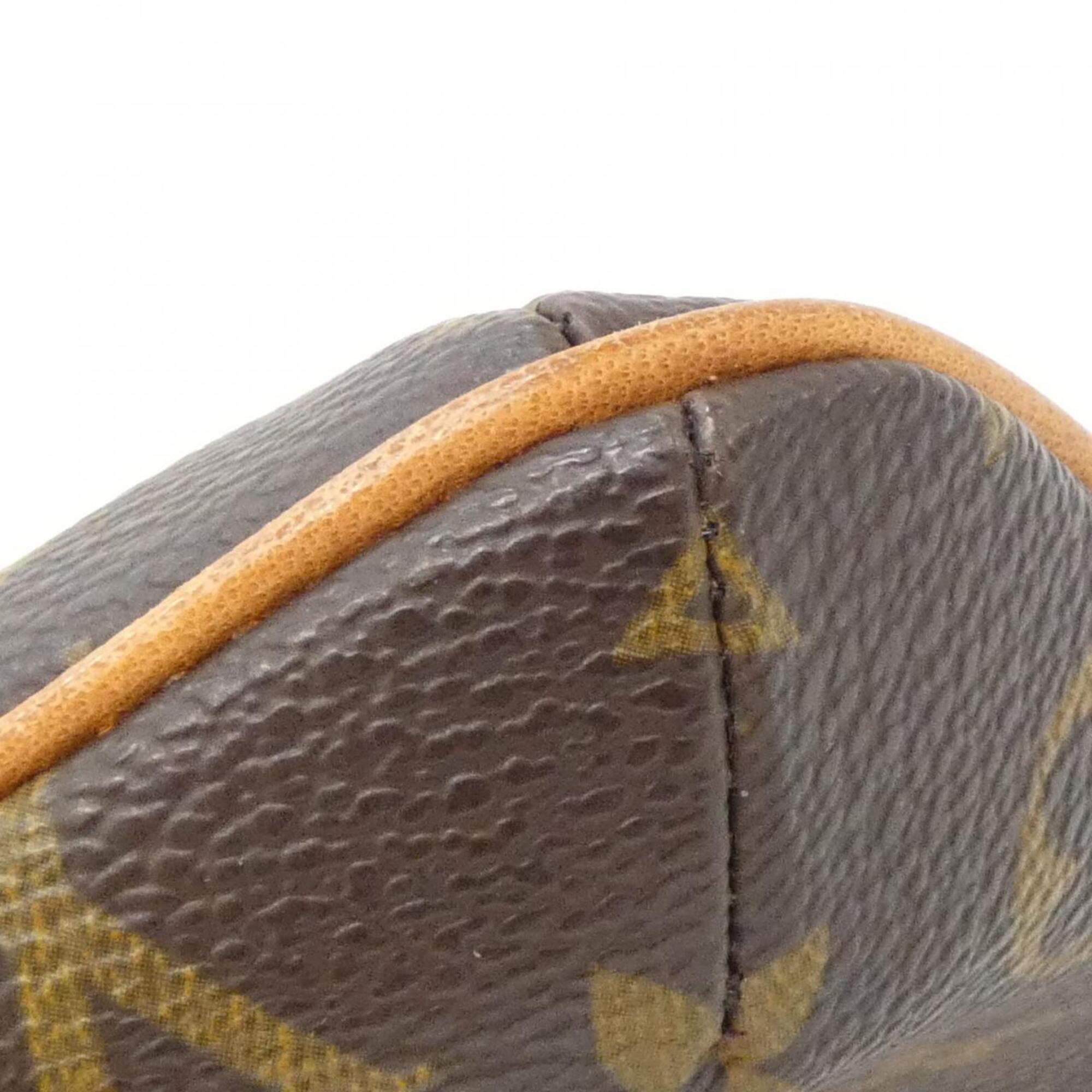 Louis Vuitton Marron Coated Canvas Handbag (Pre-Owned)