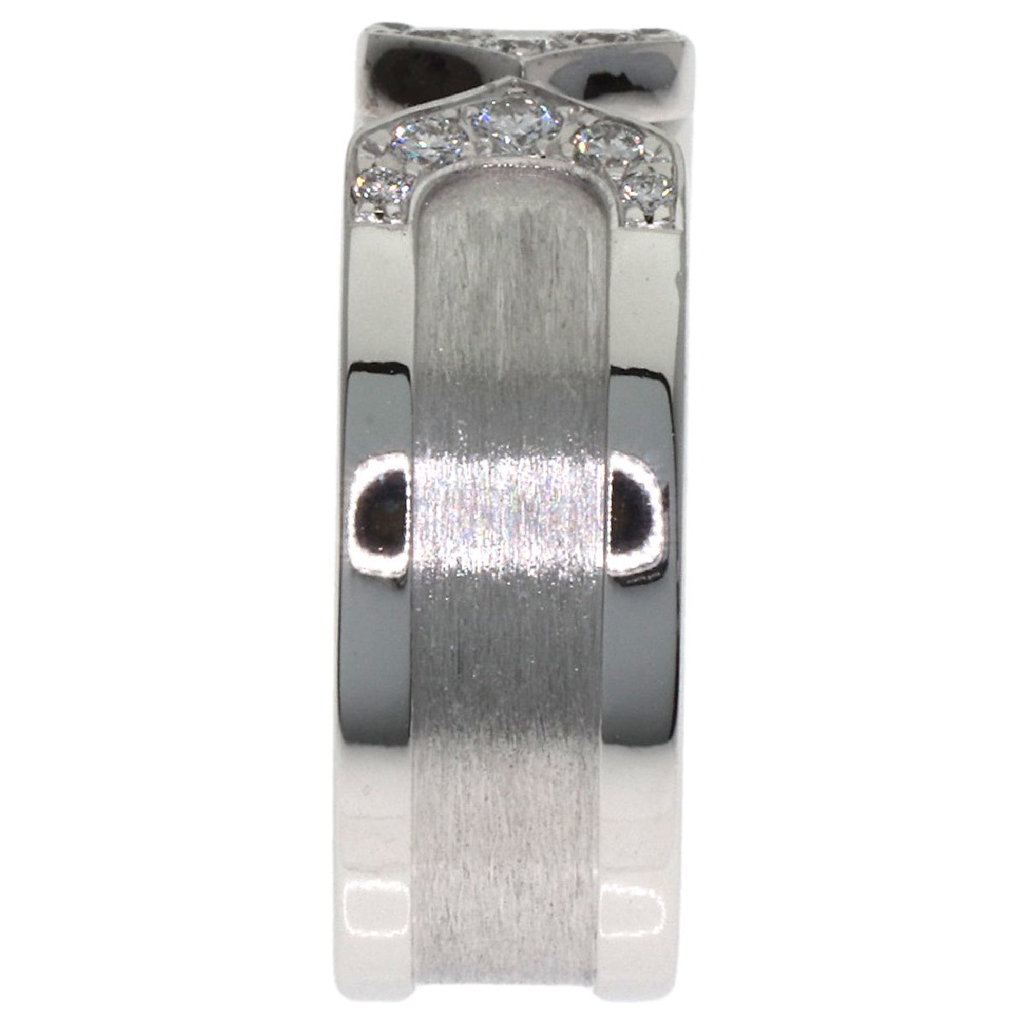 Cartier C2 White White Gold (18K) Band Ring (Pre-Owned)