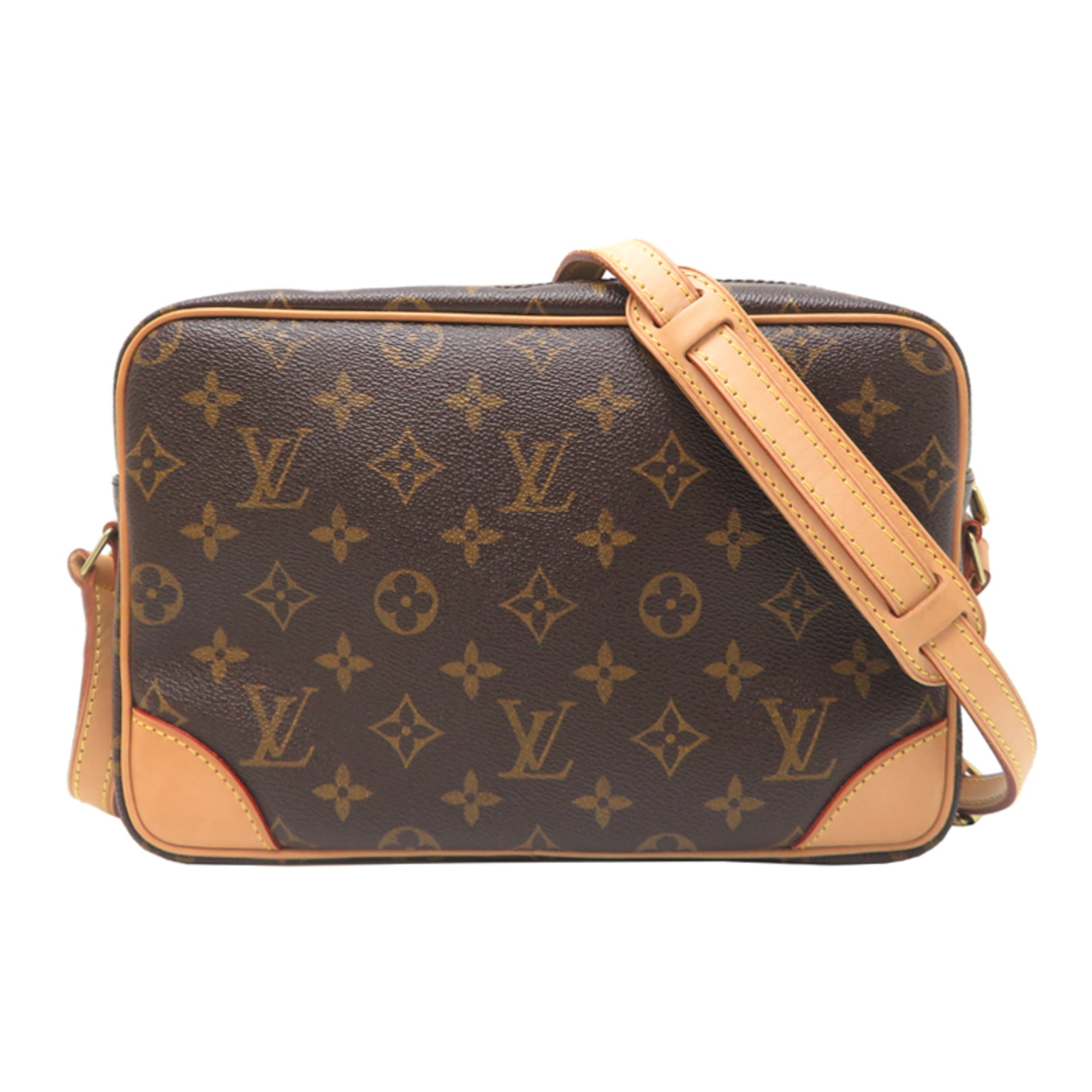 Louis Vuitton Brown Monogram Shoulder Bag (Pre-Owned)