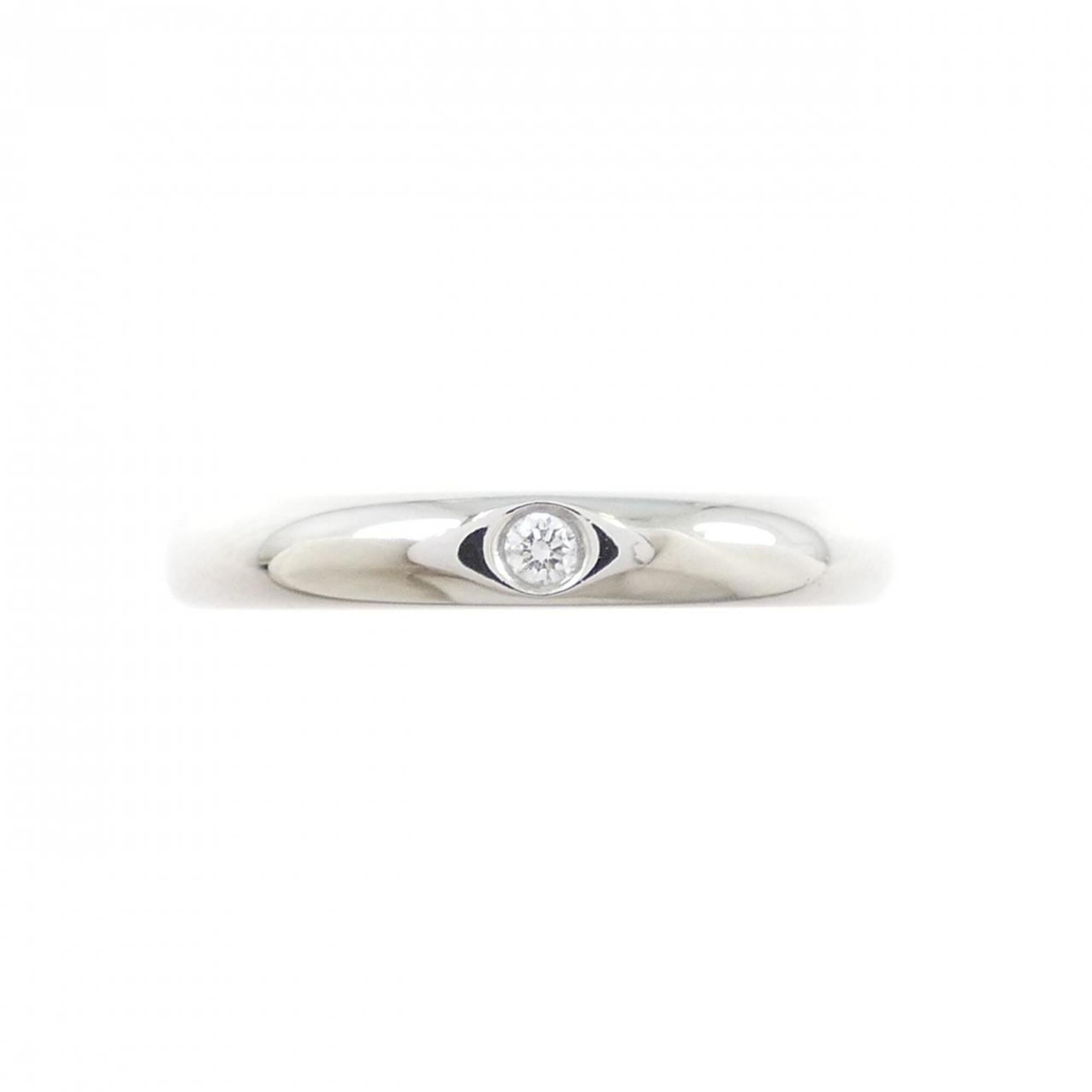 Tiffany Platinum Platinum 950 Band Ring (Pre-Owned)