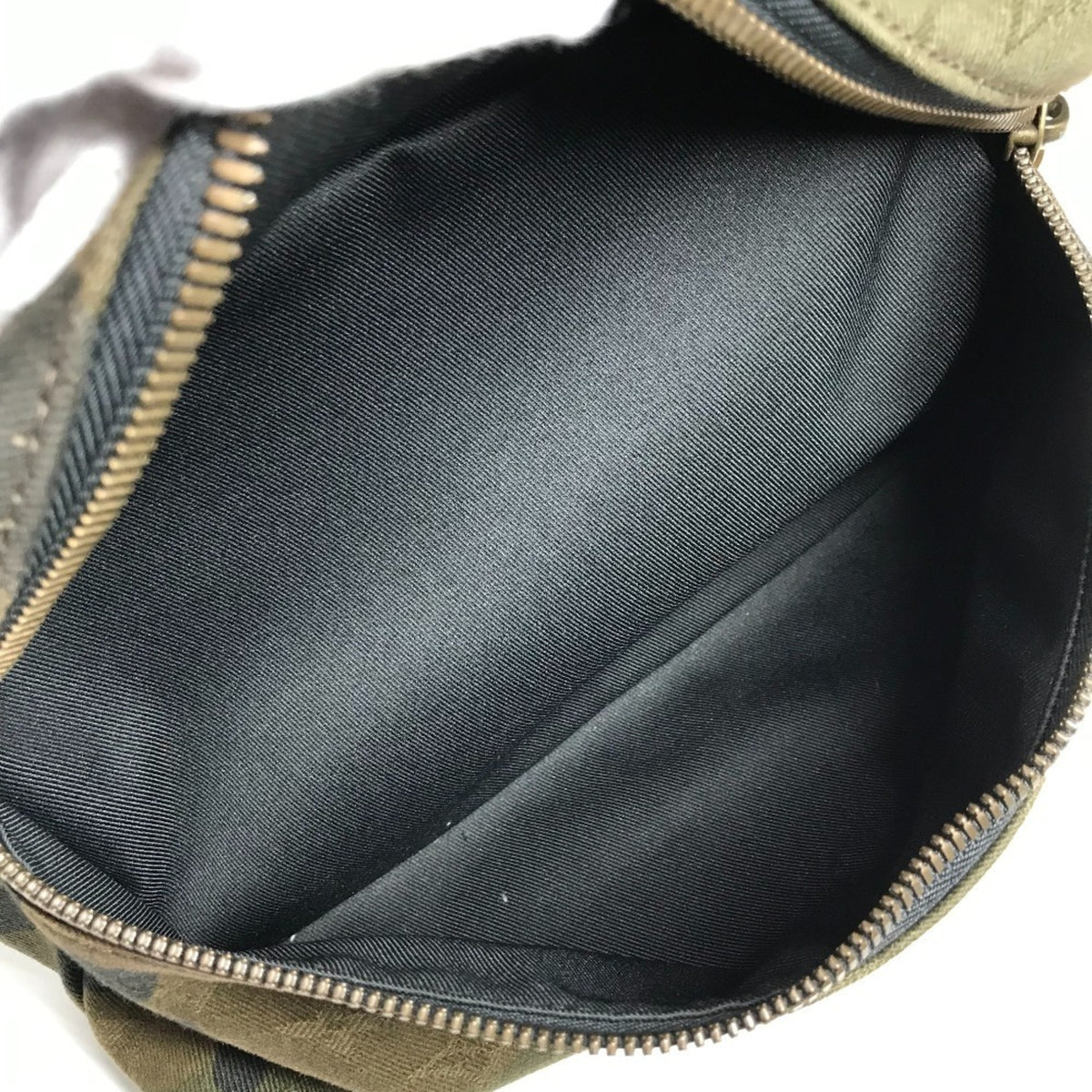 Louis Vuitton Camouflage Green Canvas Backpack (Pre-Owned)