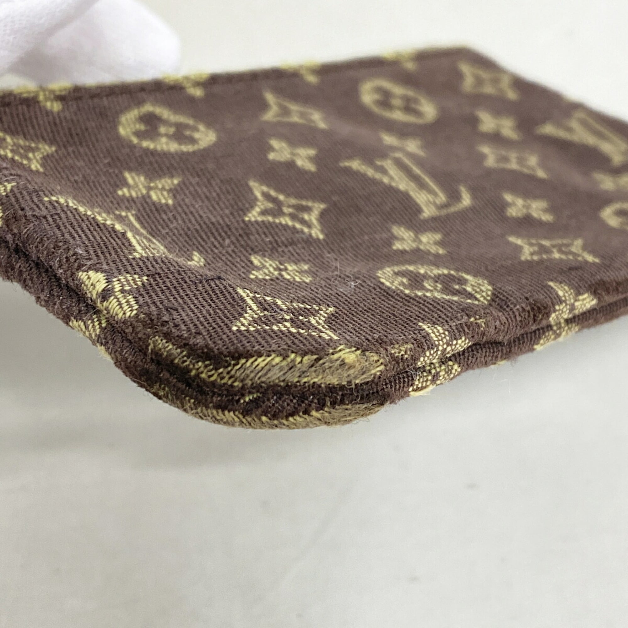 Louis Vuitton Ebene Coin Purse/Coin Case (Pre-Owned)